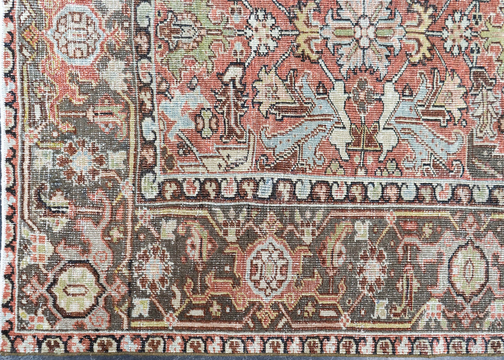 Turkish Vintage Rug 7'4" x 9'5" #16868
