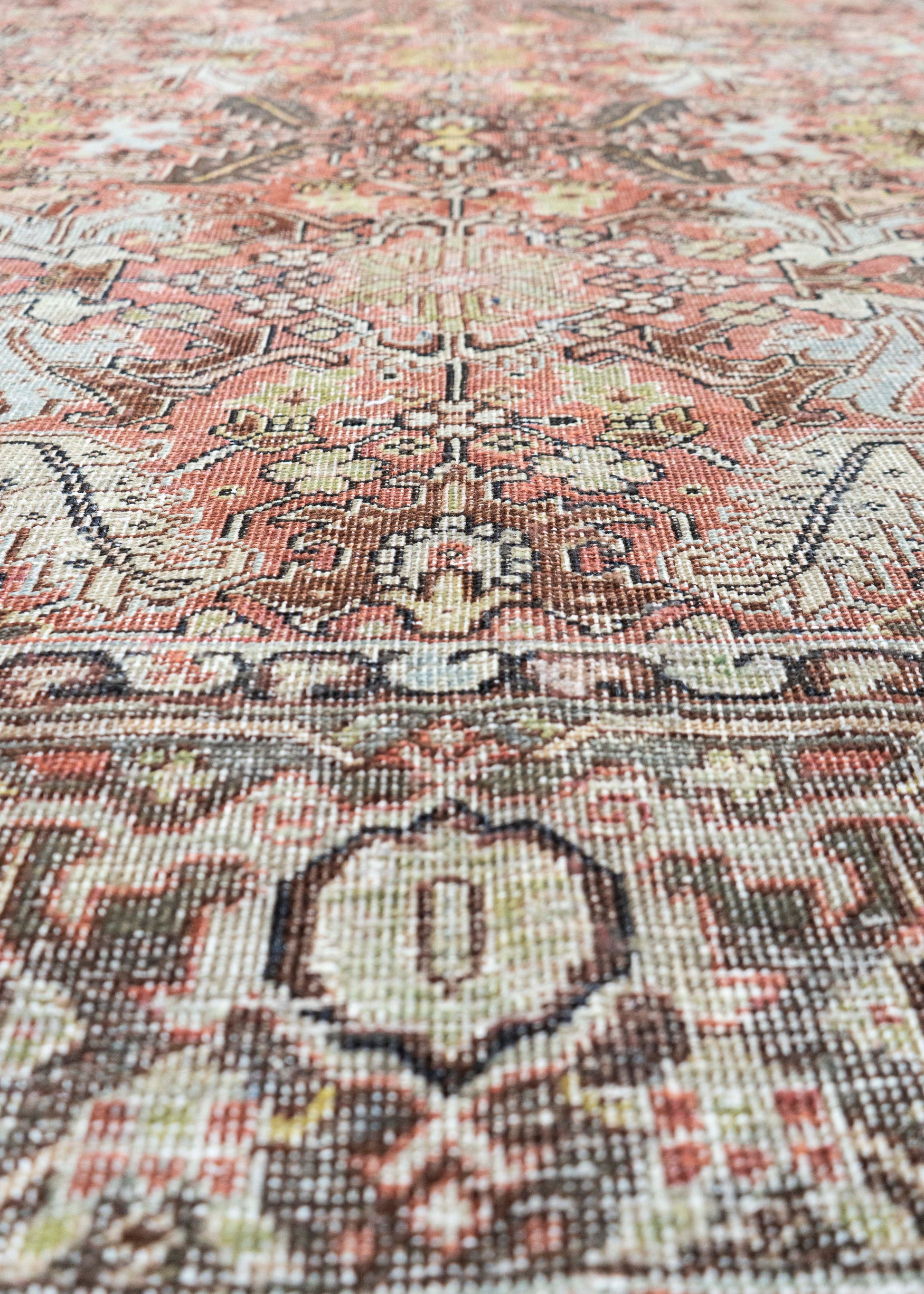 Turkish Vintage Rug 7'4" x 9'5" #16868