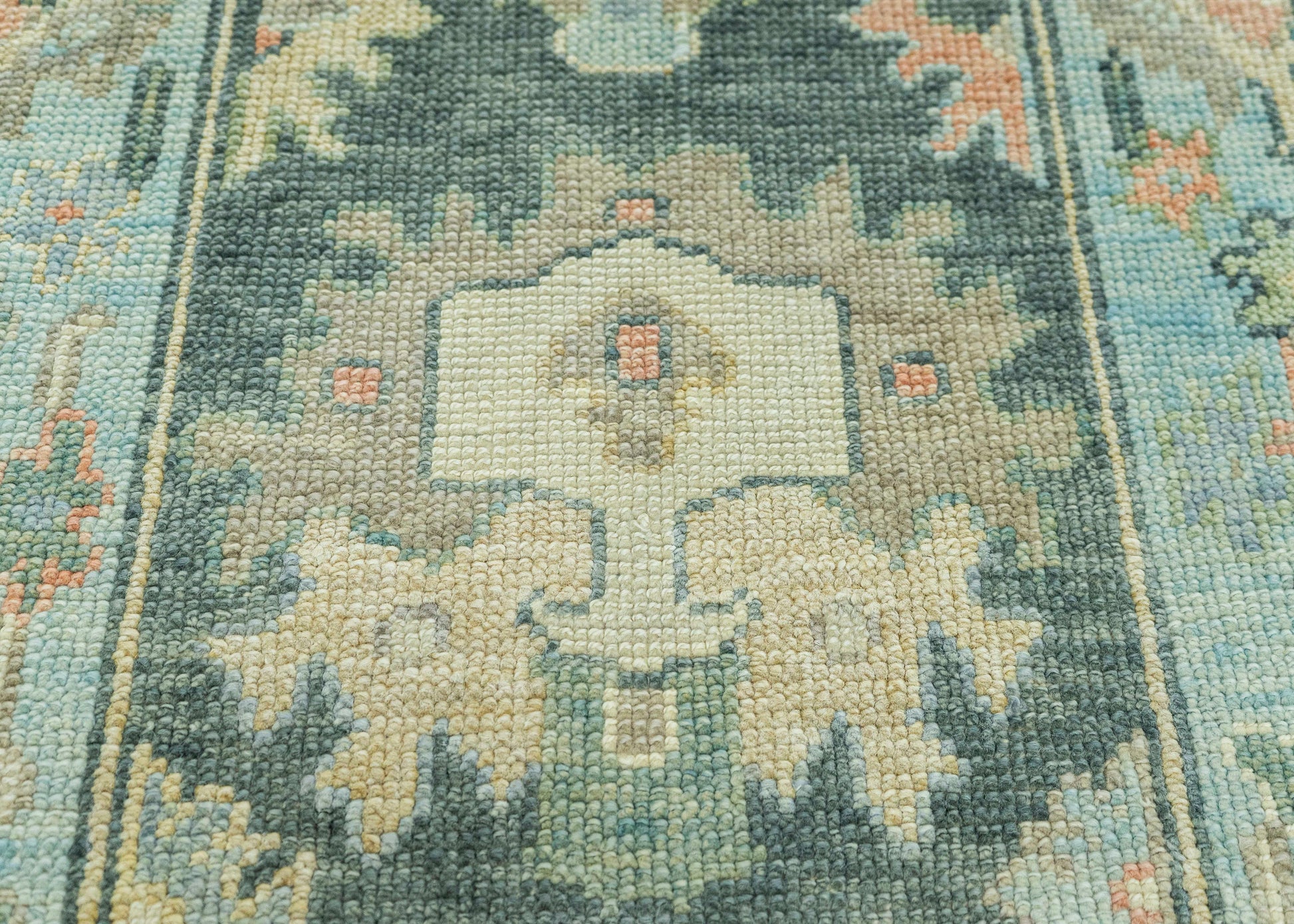 Turkish Oushak Rug 2'10" x 8'3" #19027