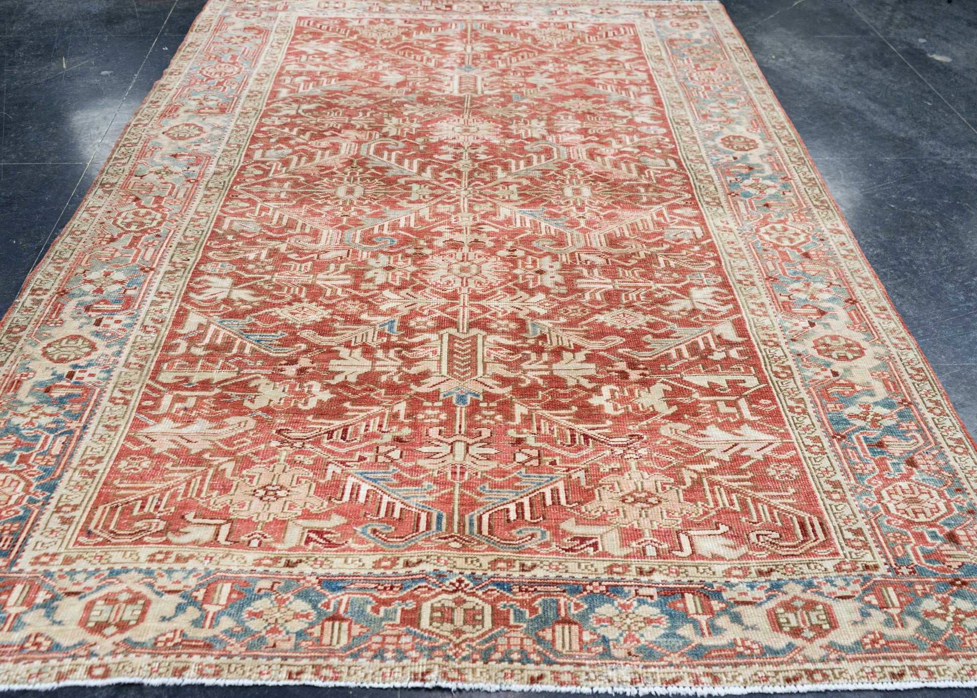 Turkish Vintage Rug 6'10" x 9'8" #16870