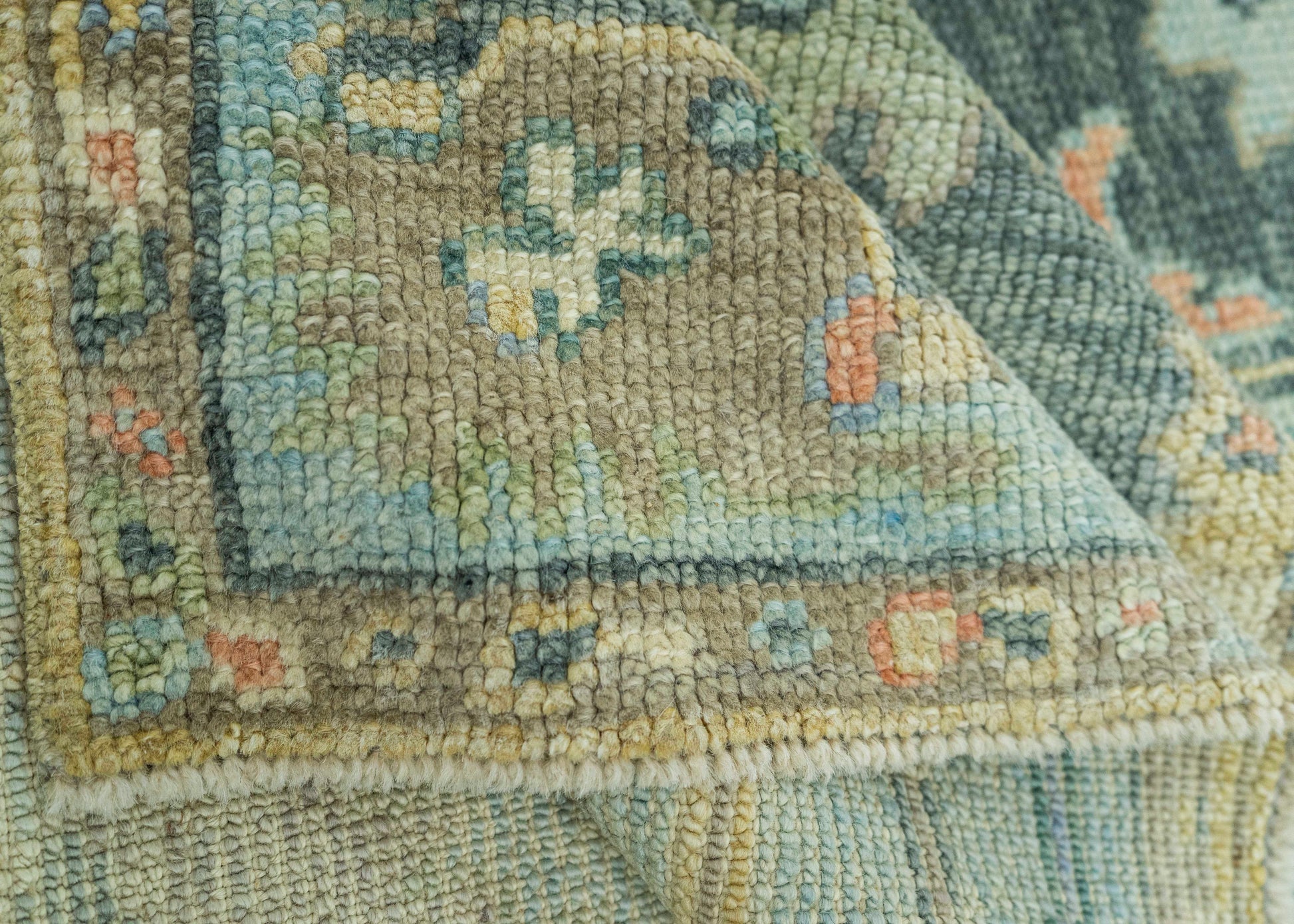 Turkish Oushak Rug 2'10" x 8'3" #19027