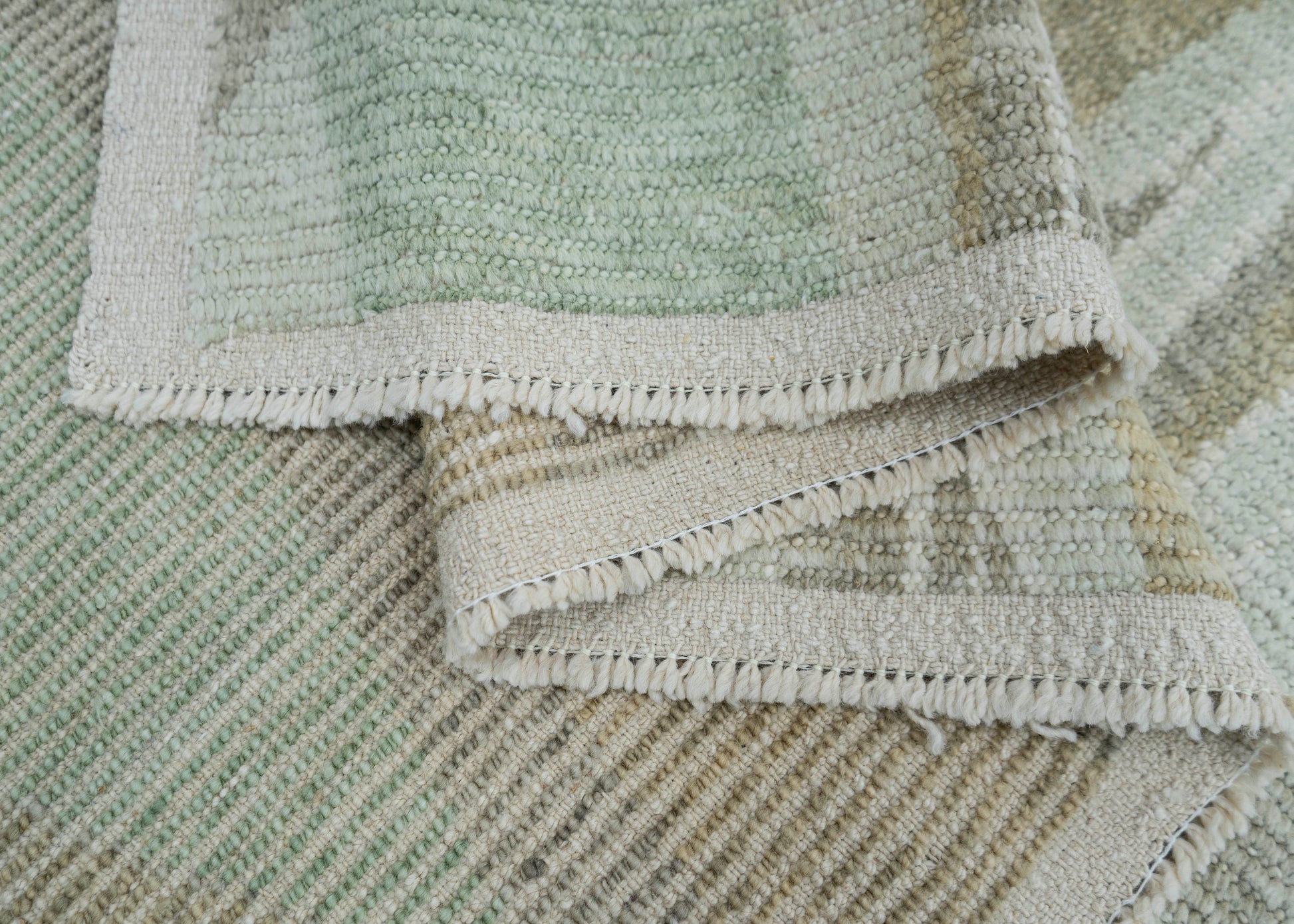 Modern Handmade Rug 9'5" x 11'8" #17166
