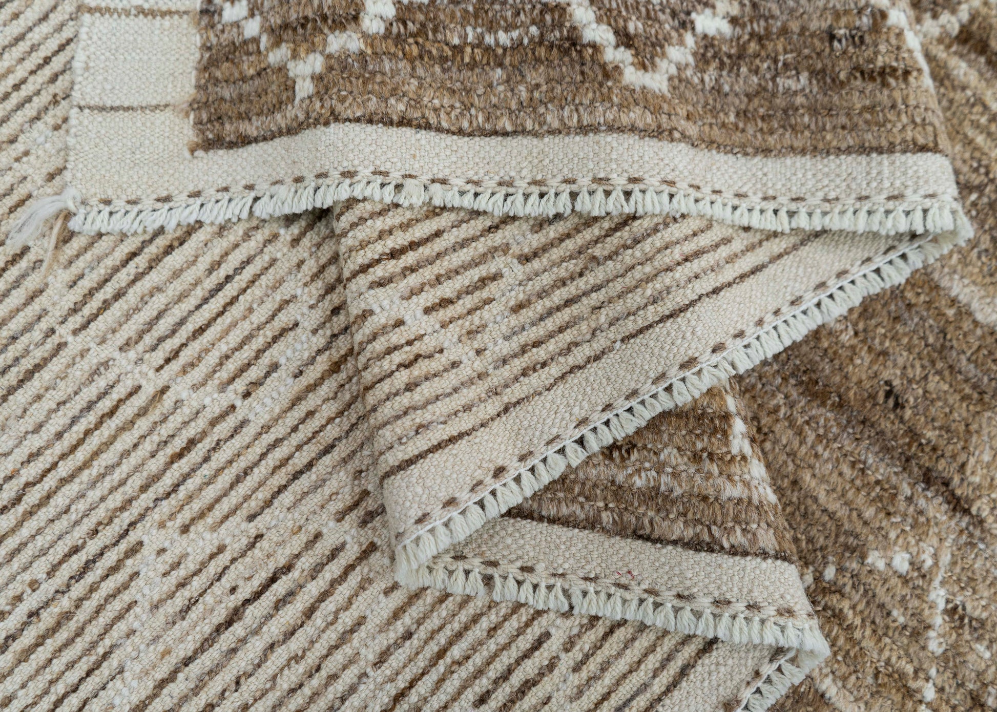 Modern Handmade Rug 10'7" x 13'6" #17117
