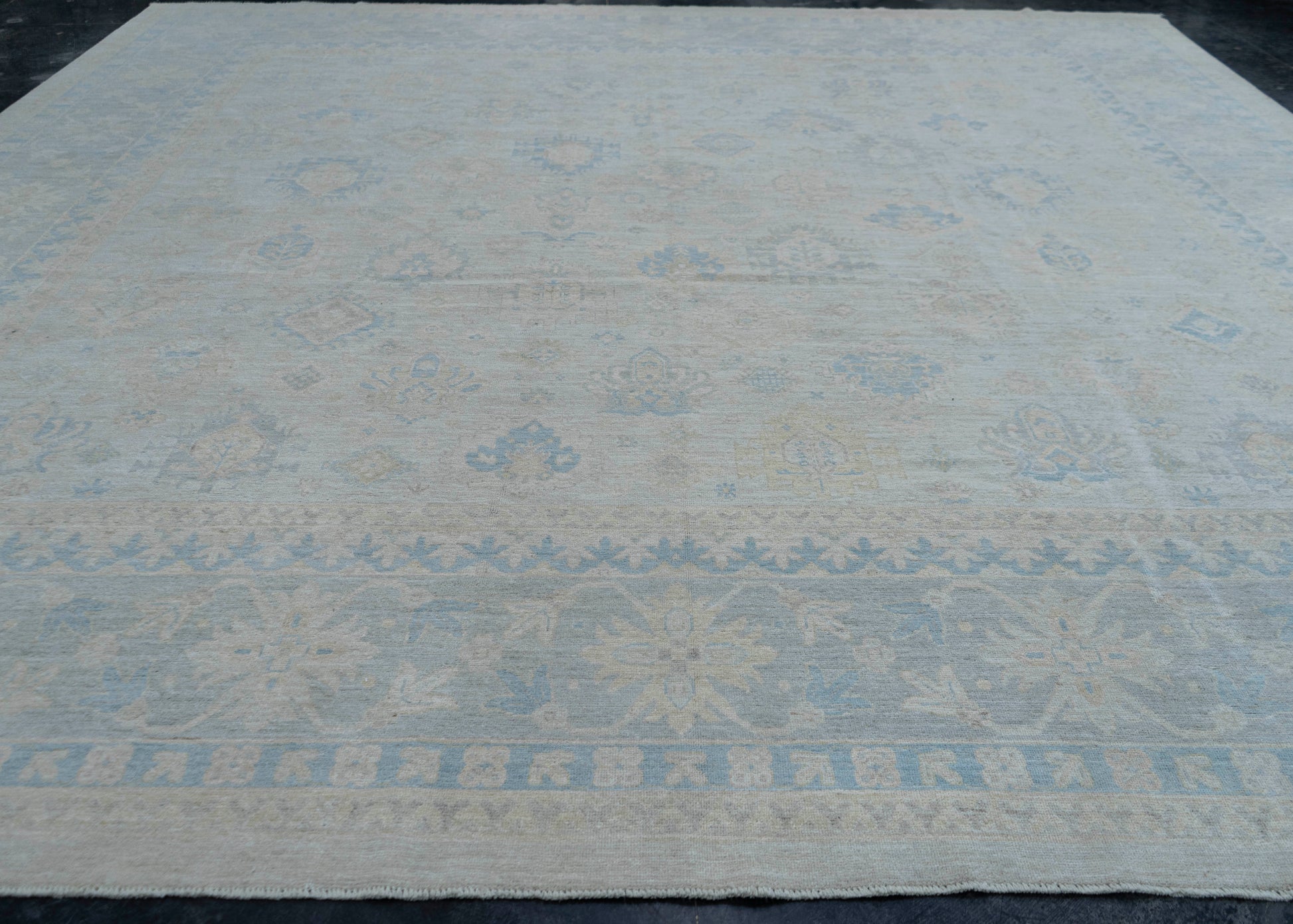 Oushak Square Rug 15' x 14'6" #16872