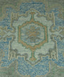 Turkish Oushak Rug 3' x 9'4" #19068