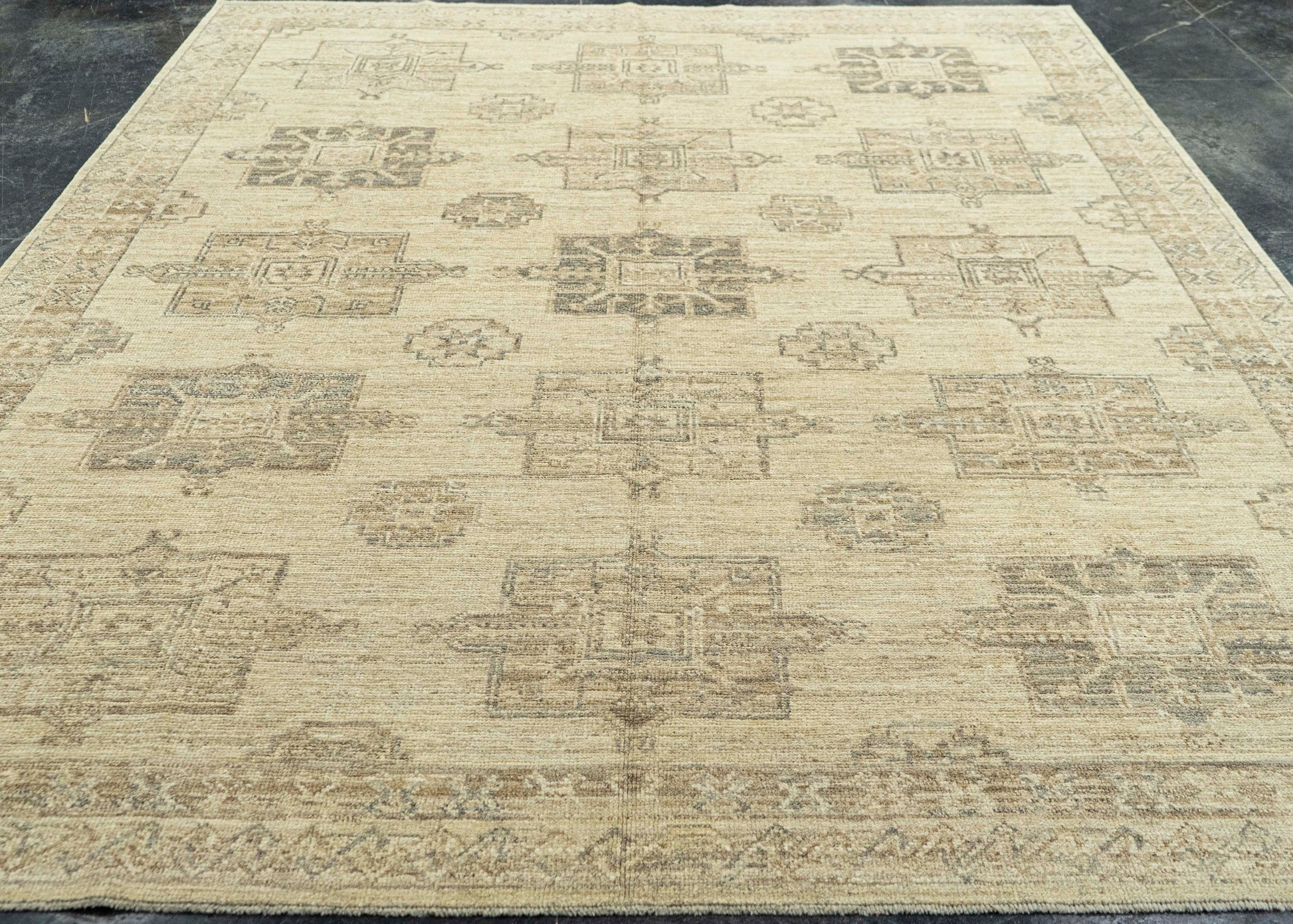 Turkish Oushak Rug 8'4" x 10'7" #23023