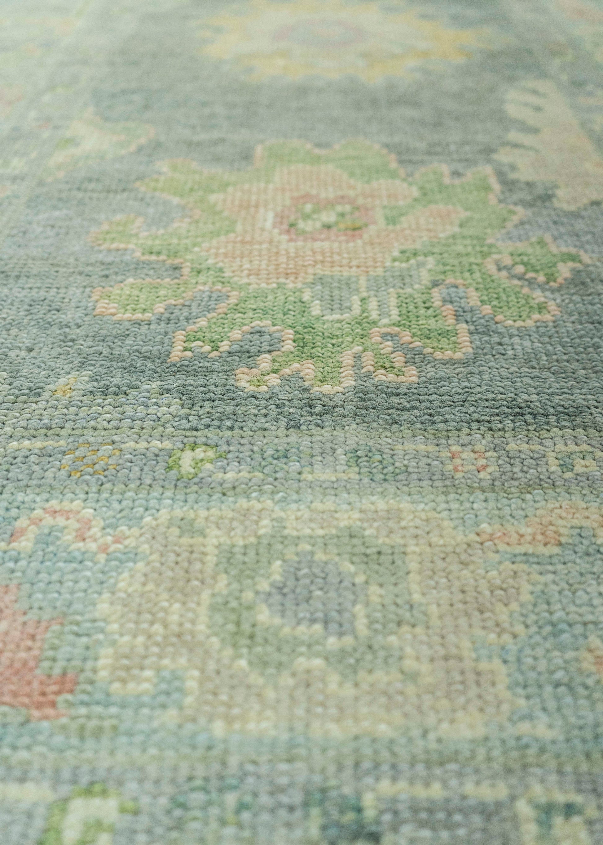 Turkish Oushak Rug 2'11" x 9'11" #19121