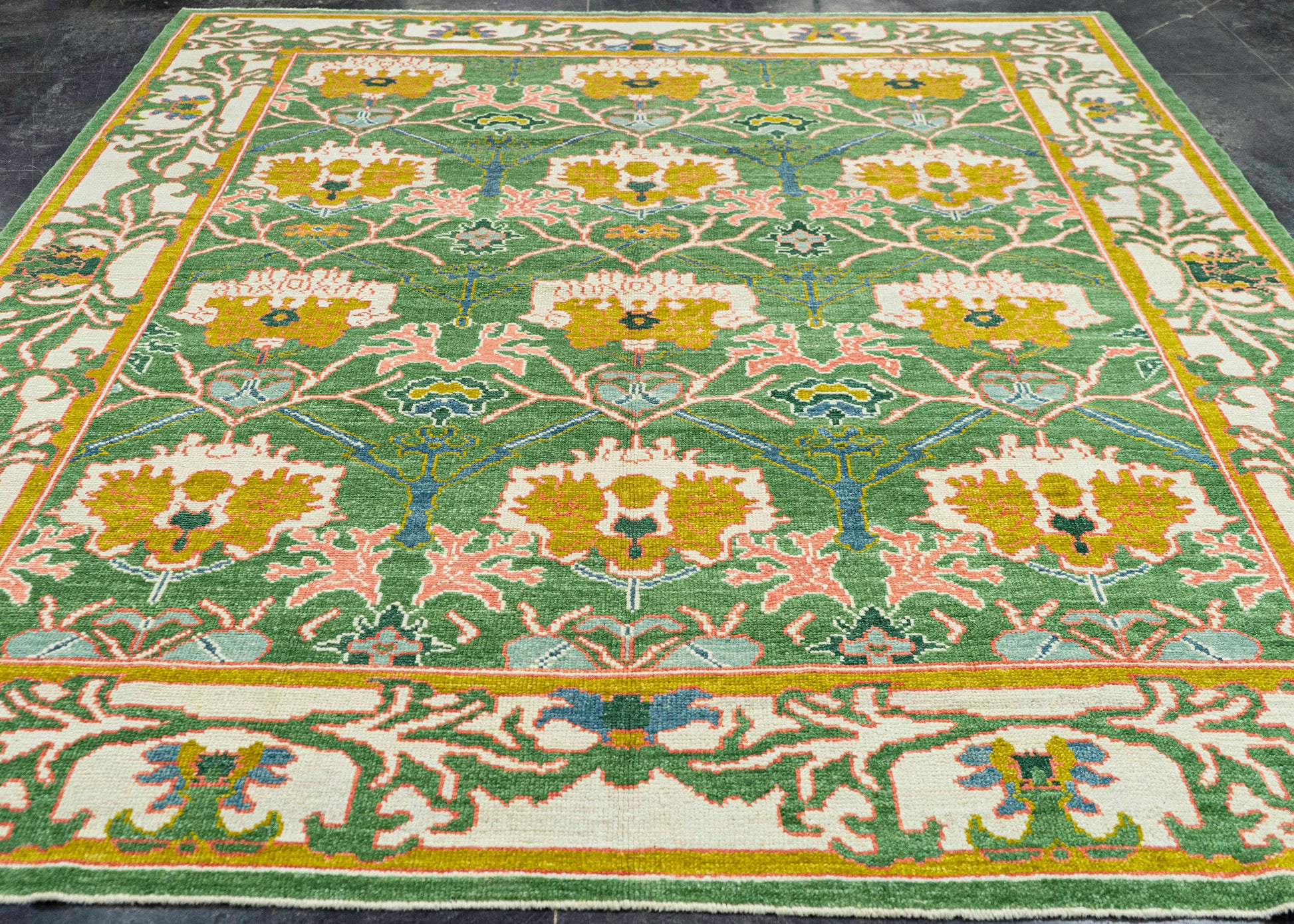Turkish Oushak Rug 8'10" x 10' #22302