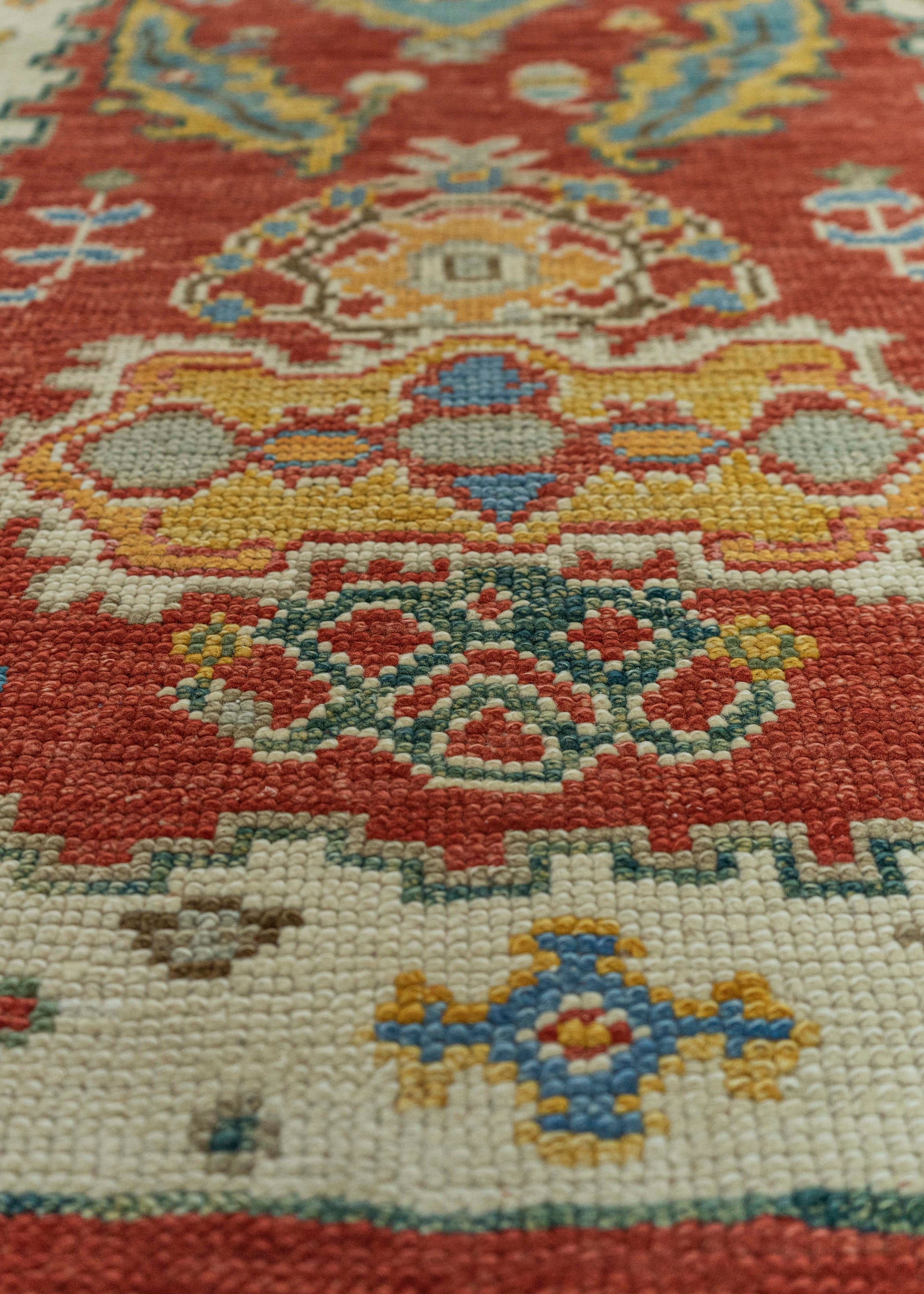 Turkish Oushak Rug 2'8" x 10' #19084