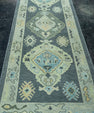 Turkish Oushak Rug 3' x 8'10" #19195