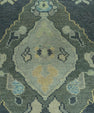 Turkish Oushak Rug 3' x 8'10" #19195