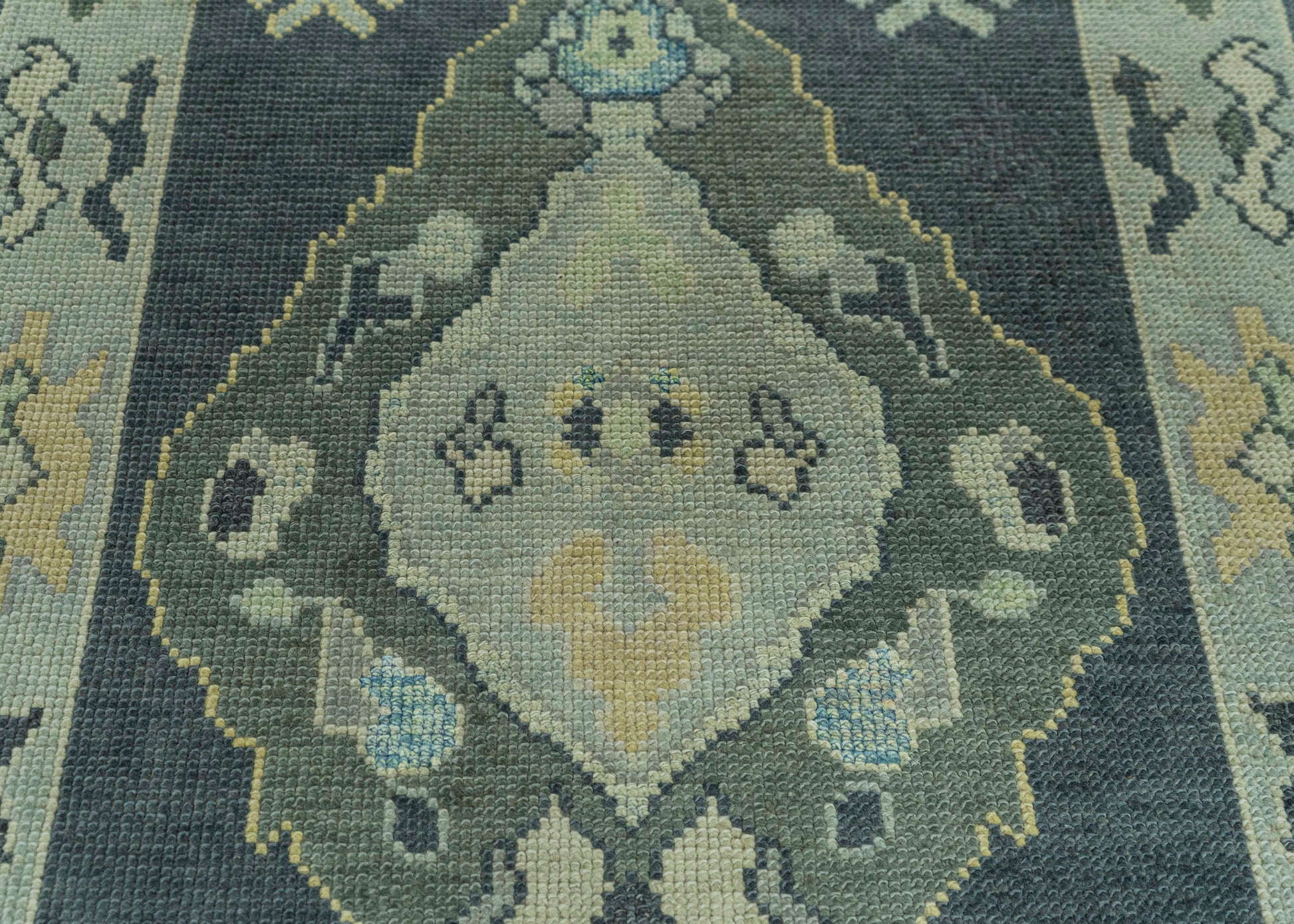 Turkish Oushak Rug 3' x 8'10" #19195
