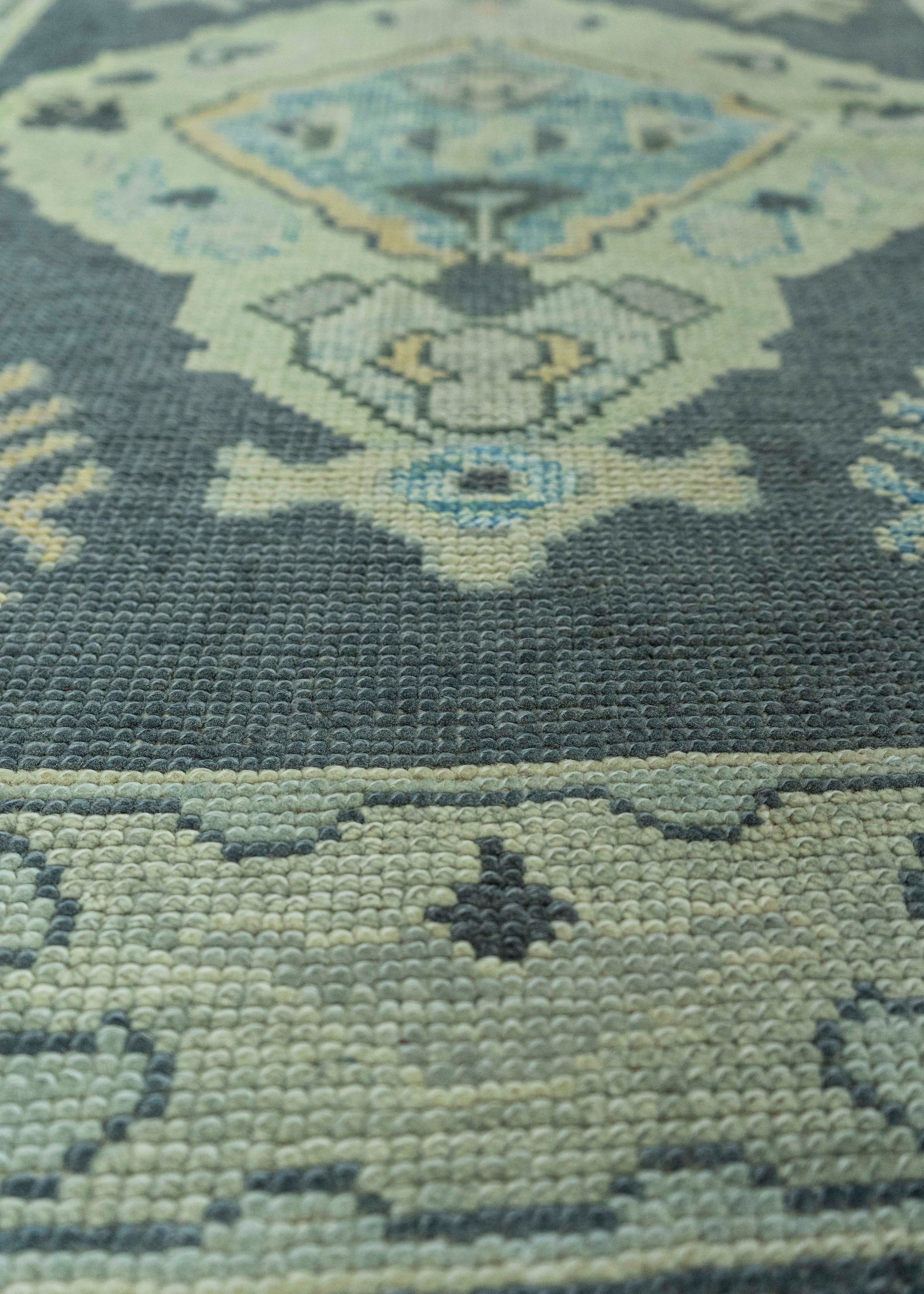 Turkish Oushak Rug 3' x 8'10" #19195