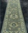 Turkish Oushak Rug 2'7" x 9'10" #19176