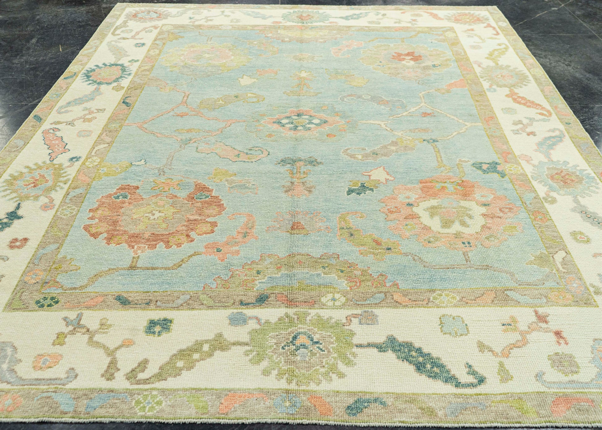 Turkish Oushak Rug 7'11" x 10'4" #22163