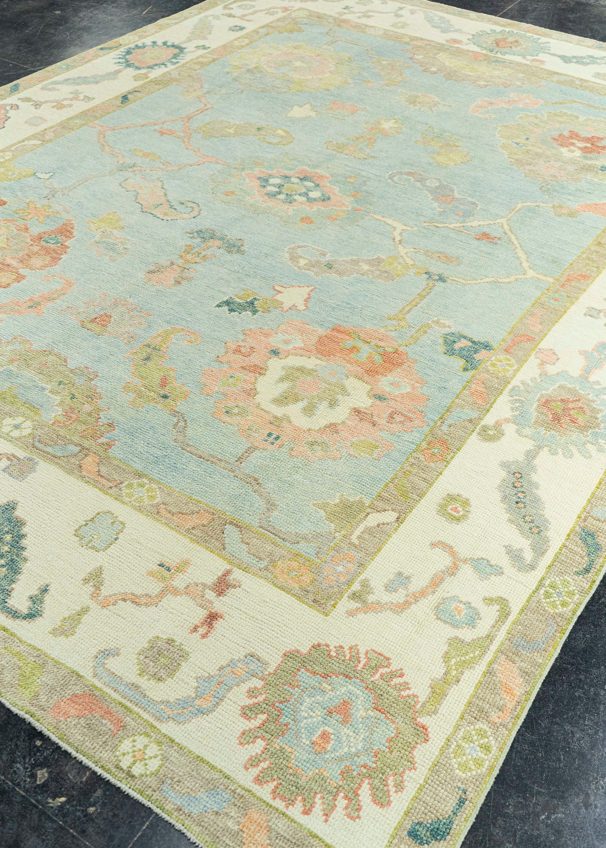 Turkish Oushak Rug 7'11" x 10'4" #22163