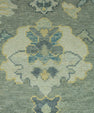 Turkish Oushak Rug 2'7" x 9'10" #19176