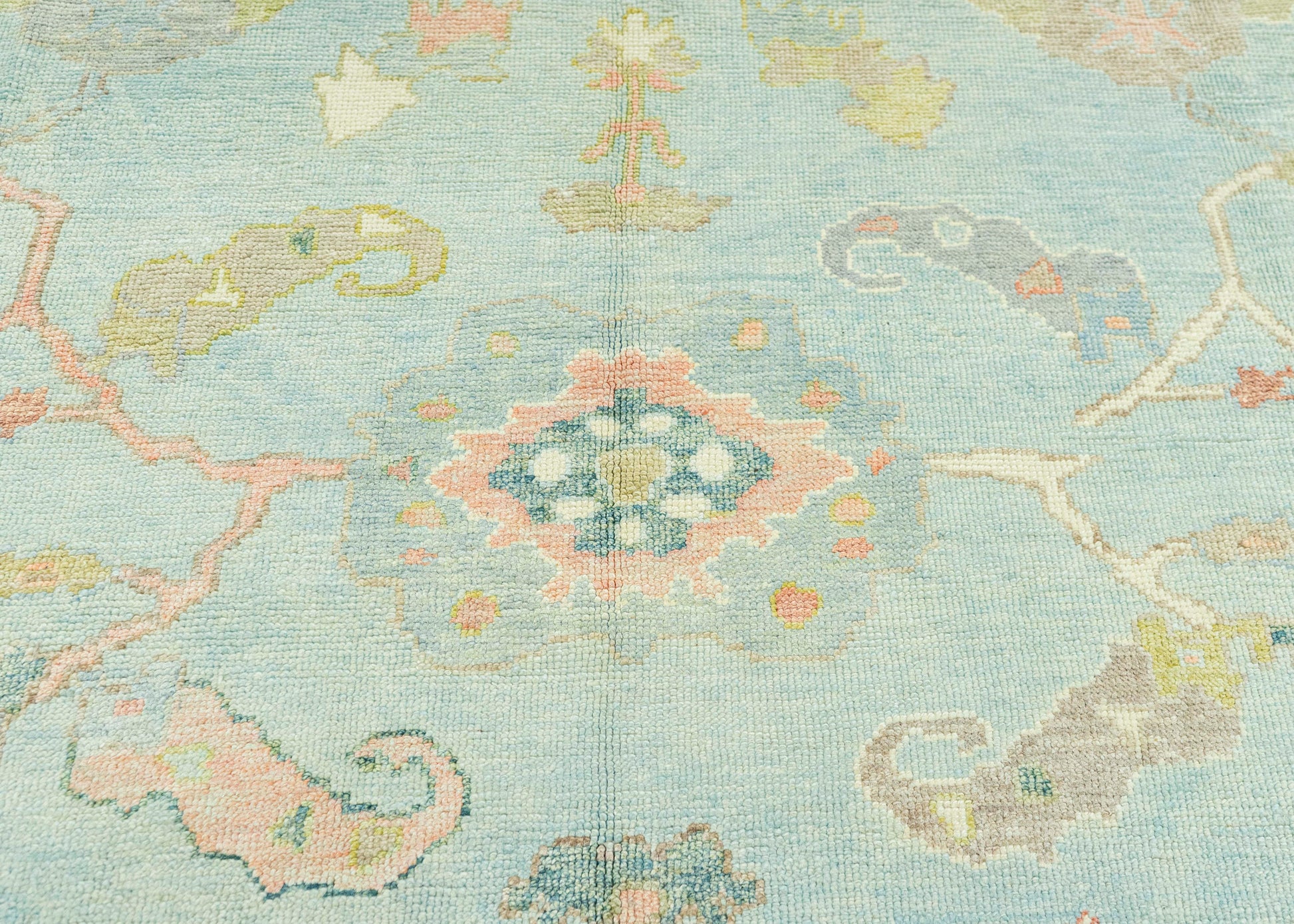 Turkish Oushak Rug 7'11" x 10'4" #22163