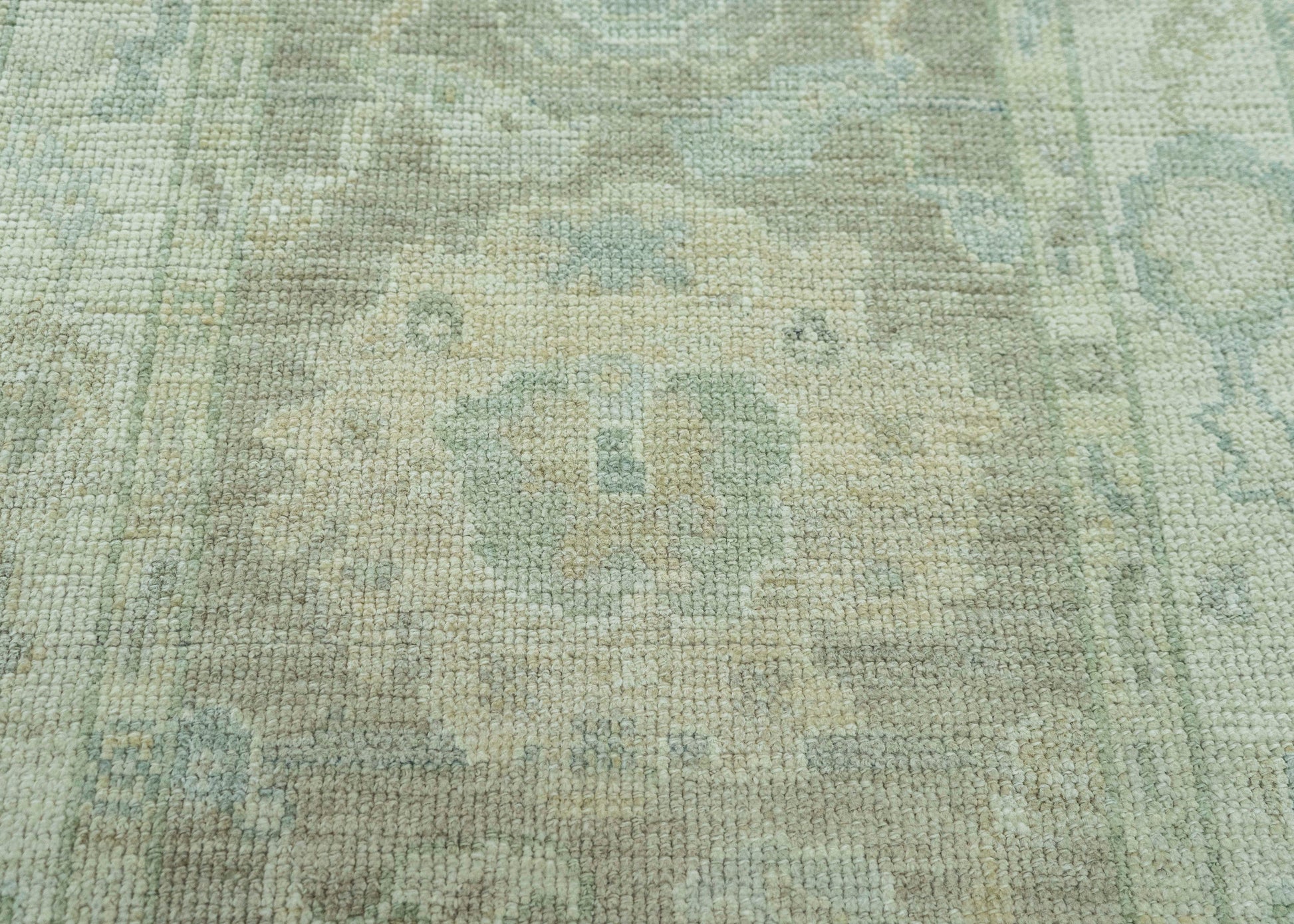 Turkish Oushak Rug 2'7" x 8'7" #19324