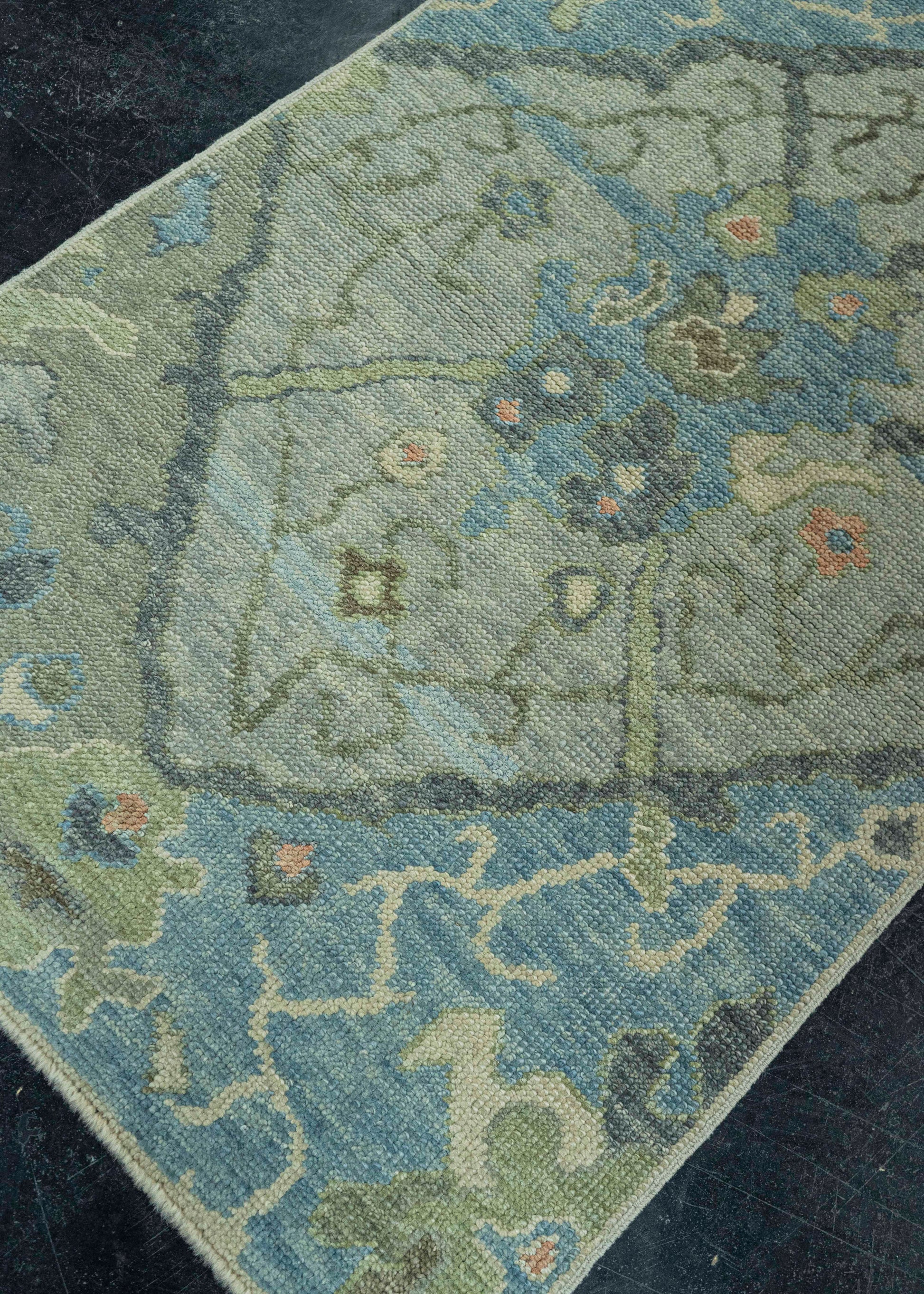 Turkish Oushak Rug 2'9" x 8'4" #19021