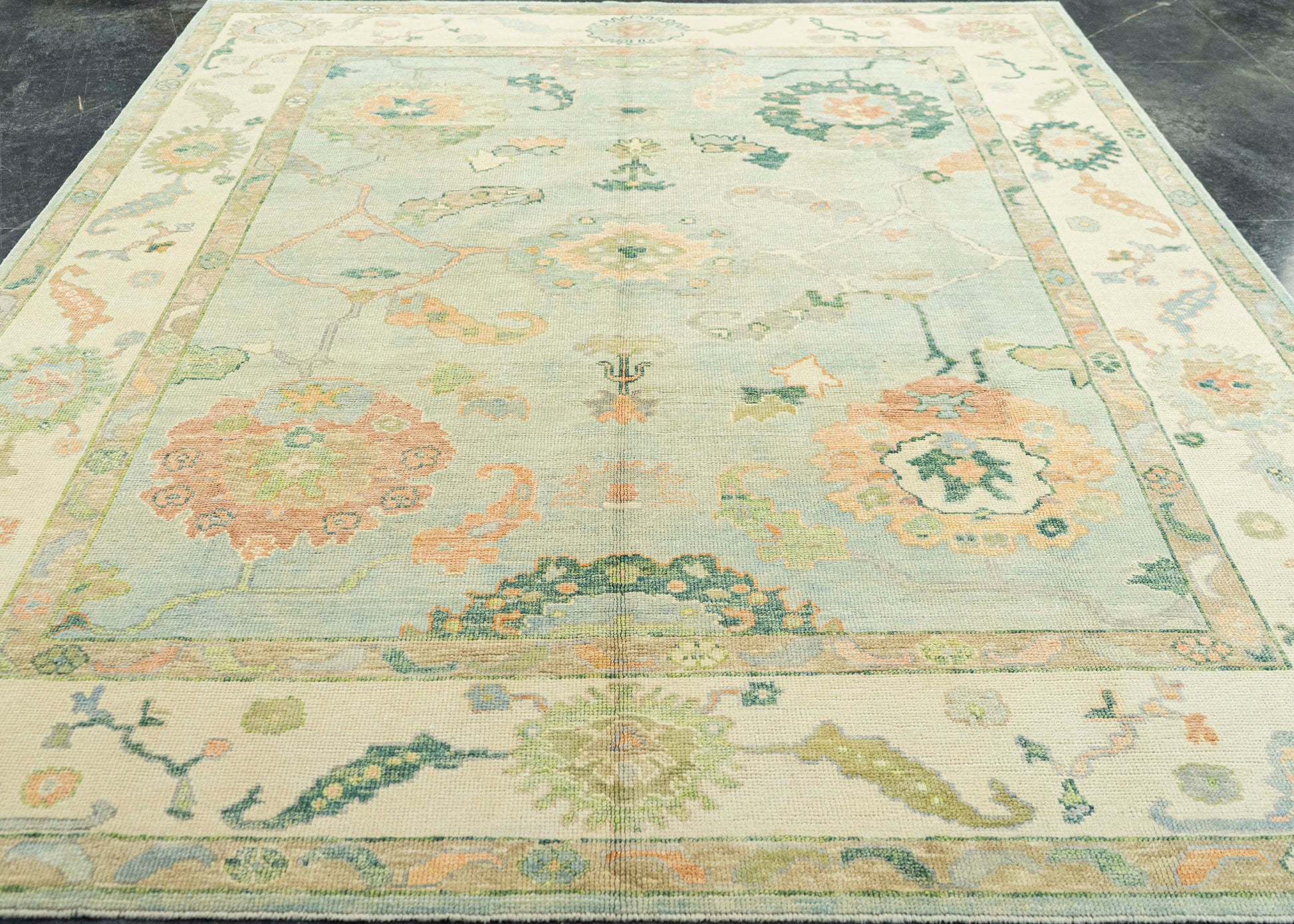 Turkish Oushak Rug 8'1" x 10'2" #22151