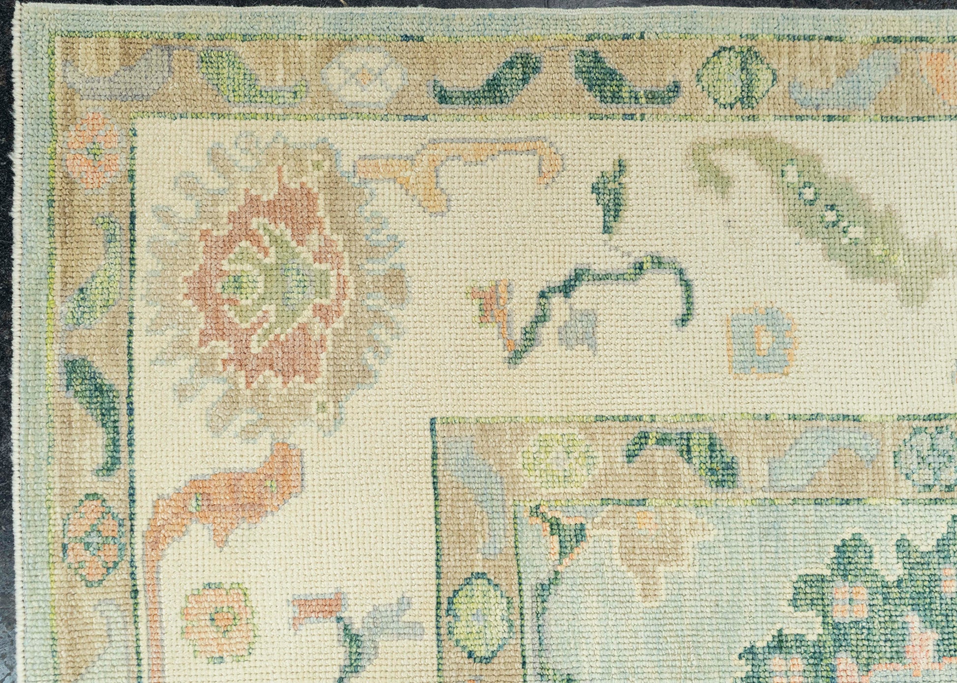 Turkish Oushak Rug 8'1" x 10'2" #22151