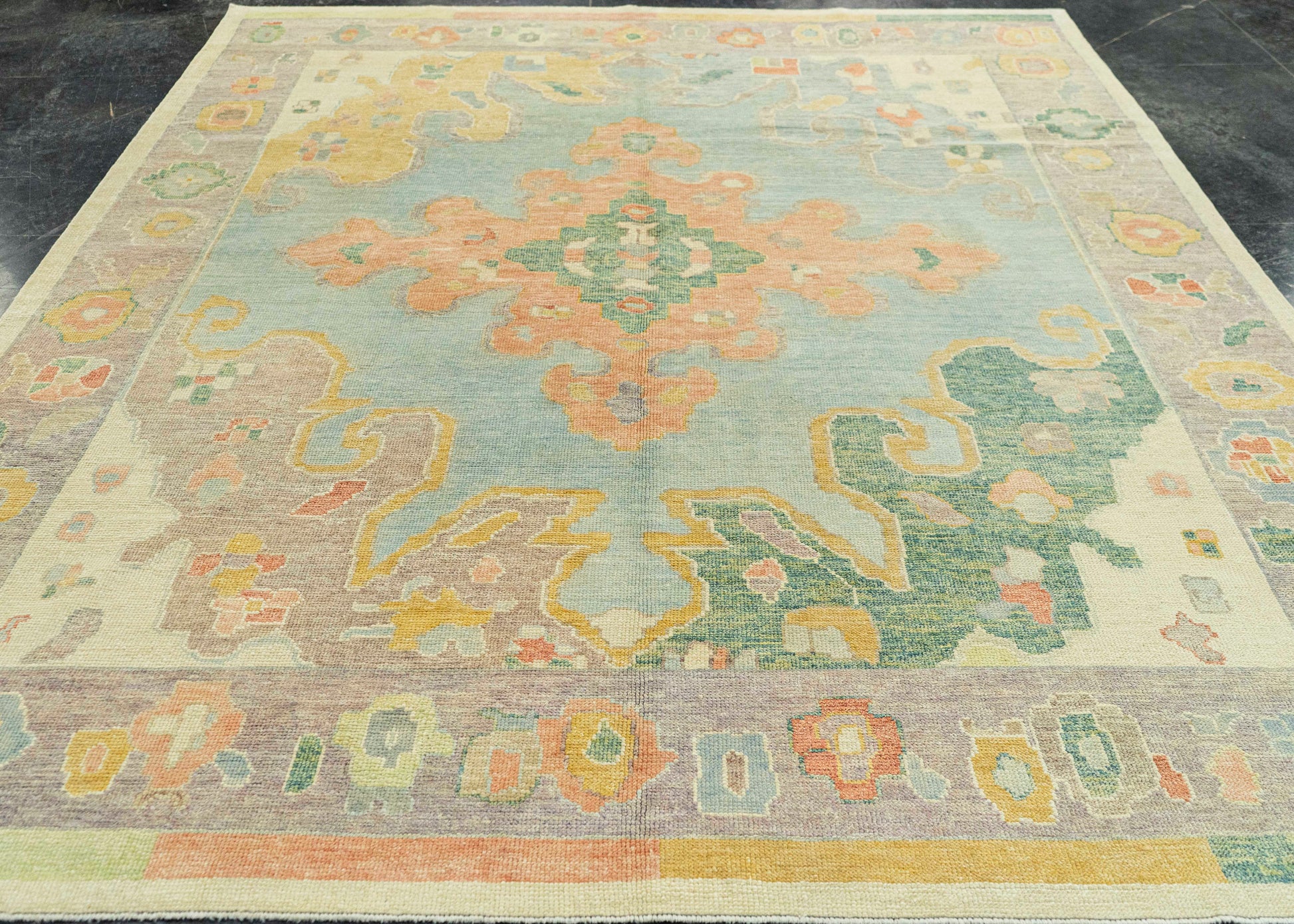 Turkish Oushak Rug 8' x 10'1" #22214