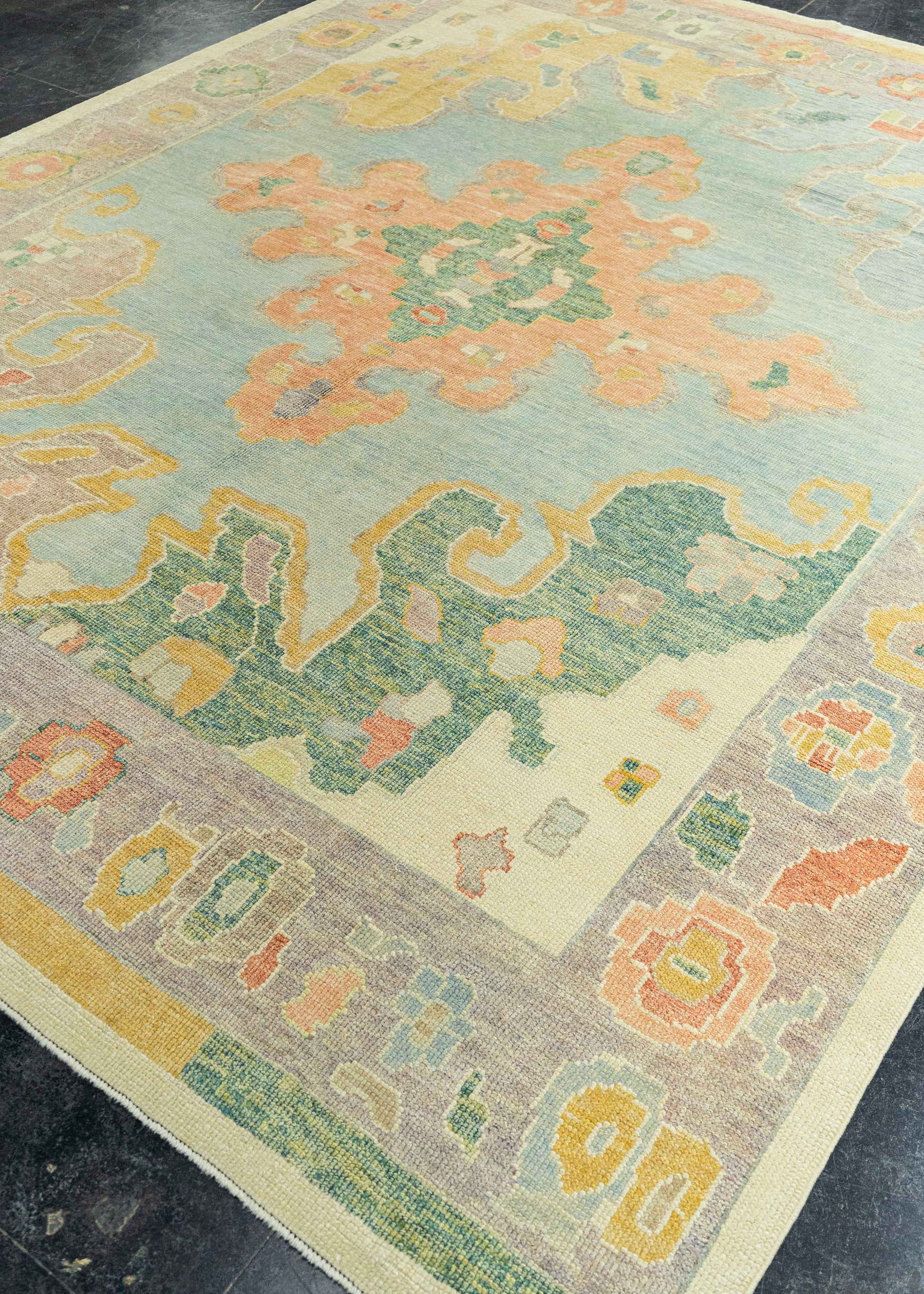 Turkish Oushak Rug 8' x 10'1" #22214