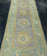 Turkish Oushak Rug 2'10" x 8'6" #19232