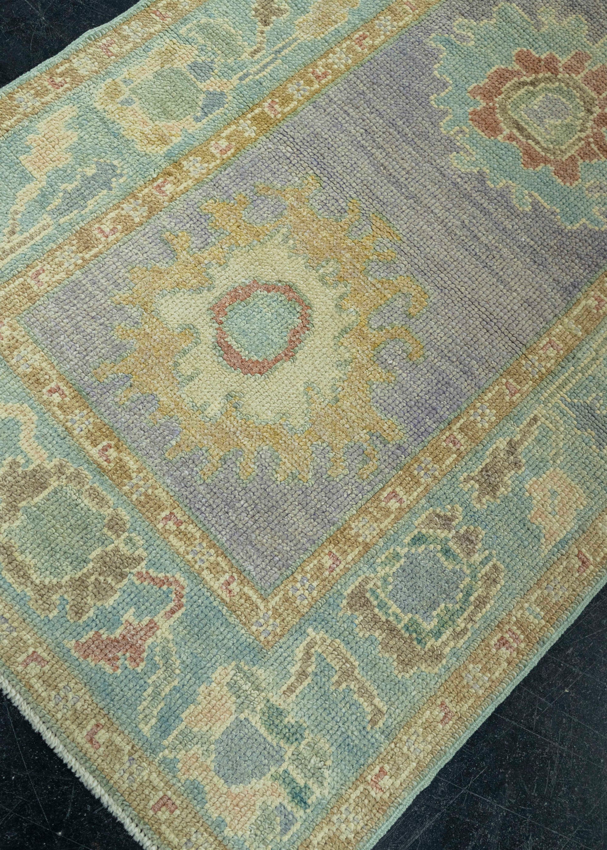 Turkish Oushak Rug 2'10" x 8'6" #19232