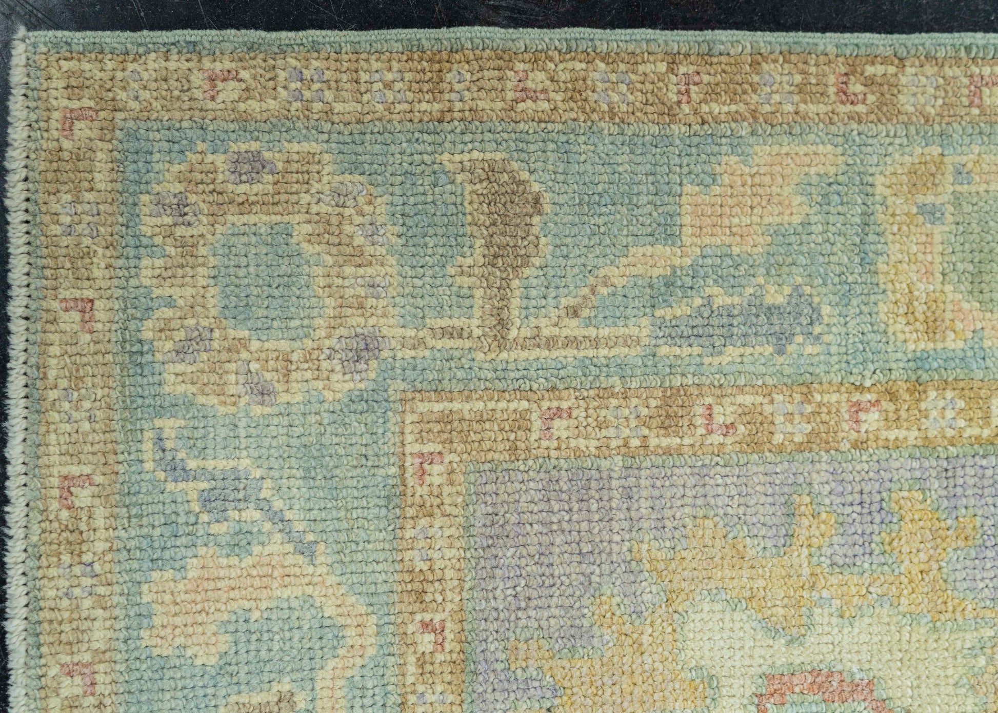 Turkish Oushak Rug 2'10" x 8'6" #19232