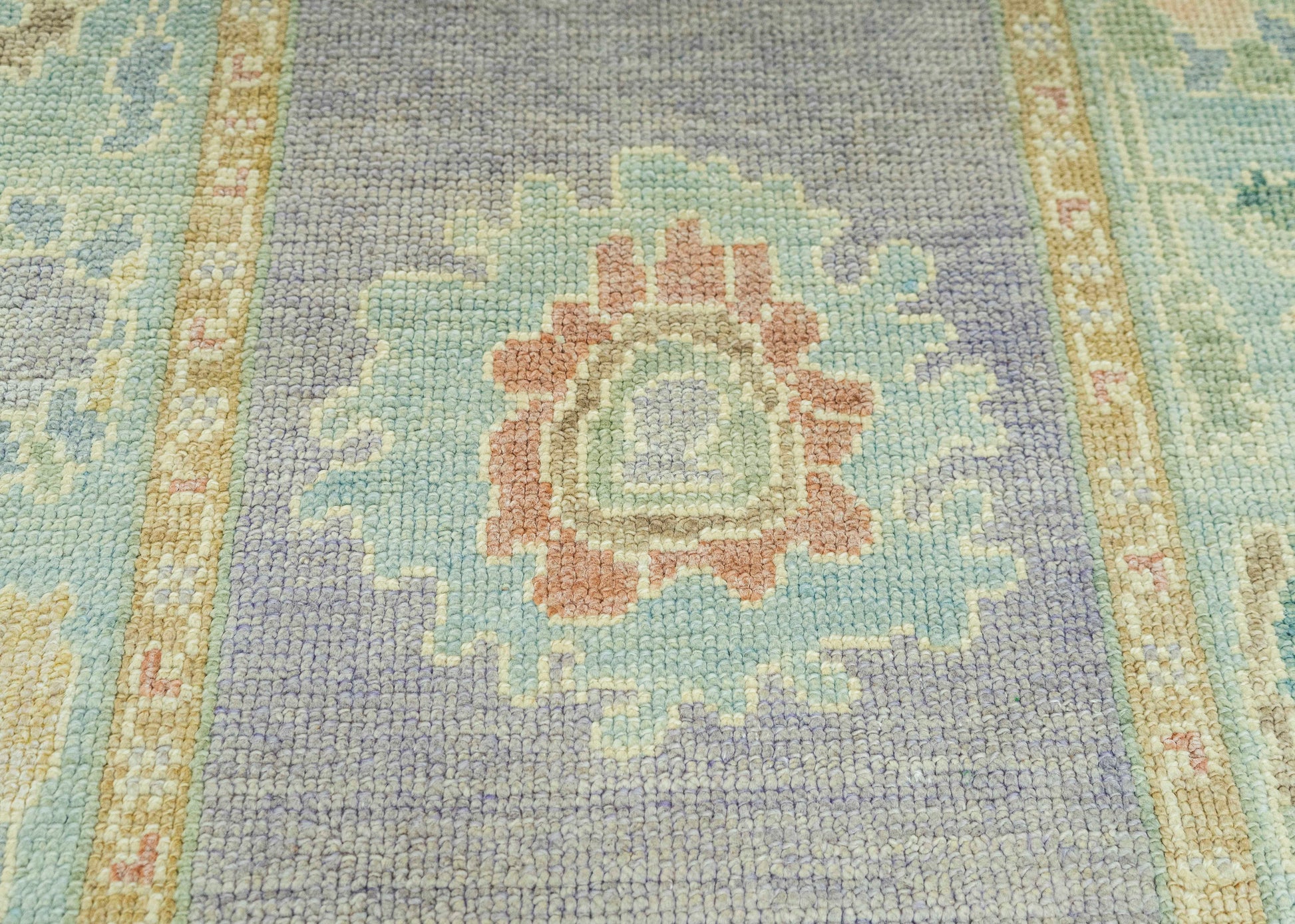 Turkish Oushak Rug 2'10" x 8'6" #19232