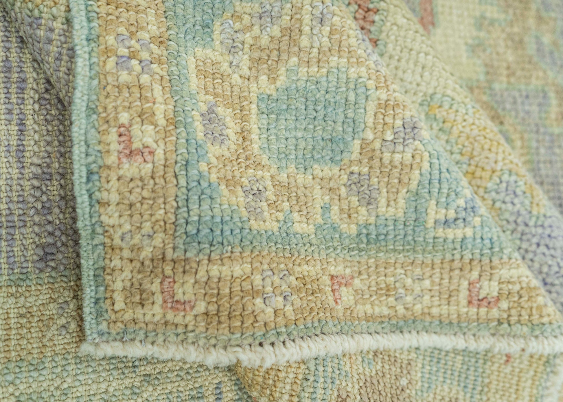 Turkish Oushak Rug 2'10" x 8'6" #19232
