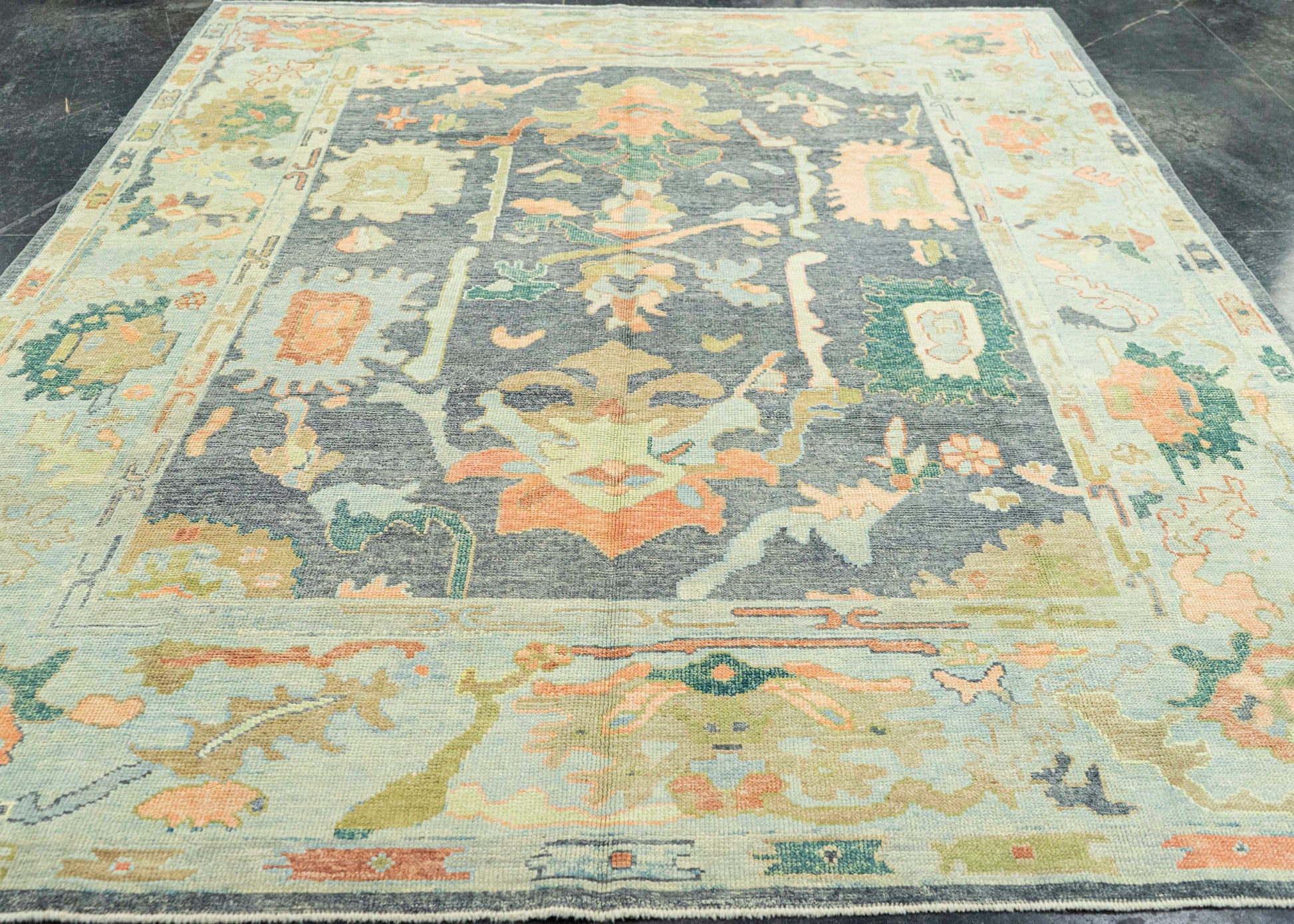 Turkish Oushak Rug 8' x 9'11" #22178