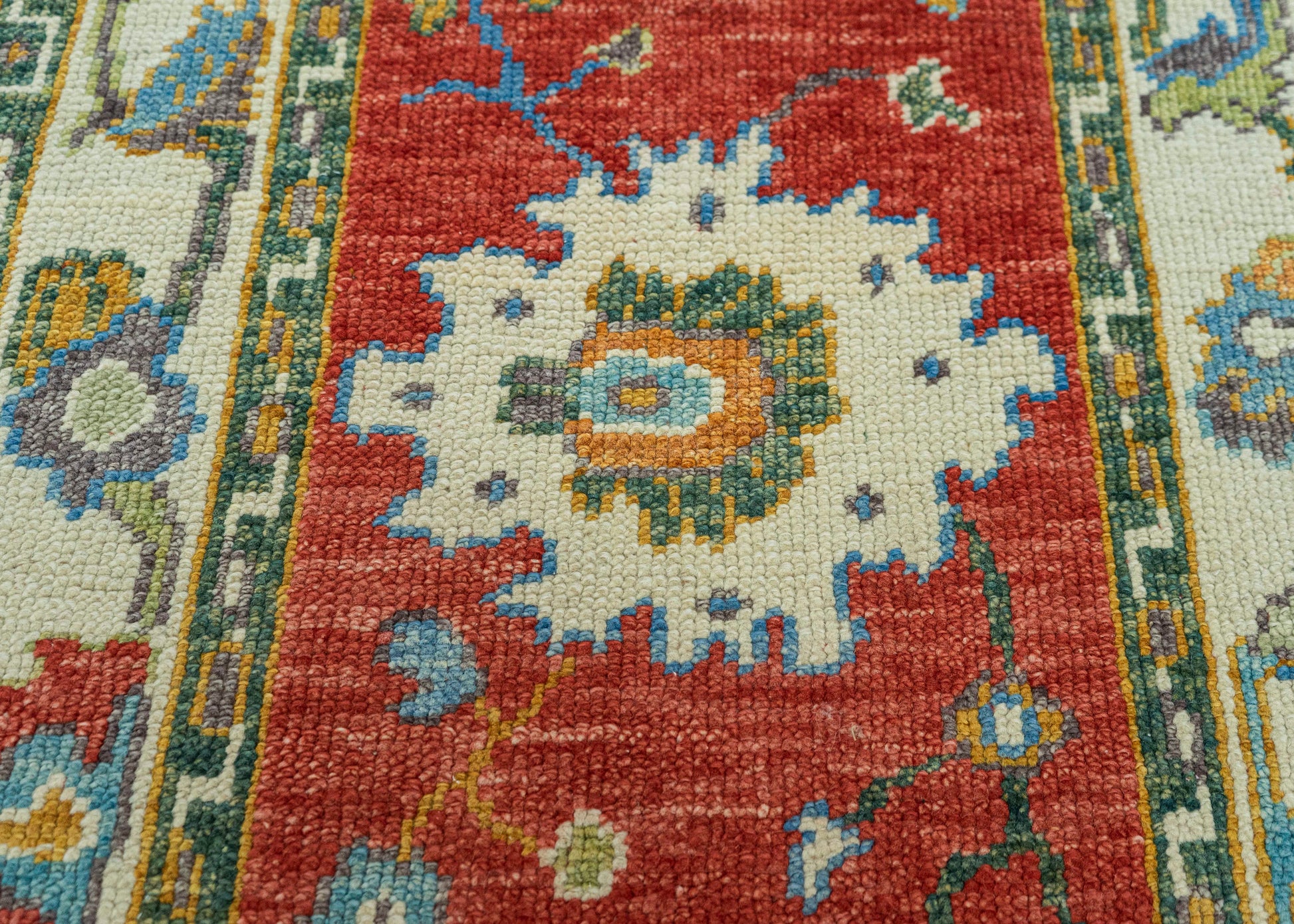 Turkish Oushak Rug 2'11" x 10' #19526