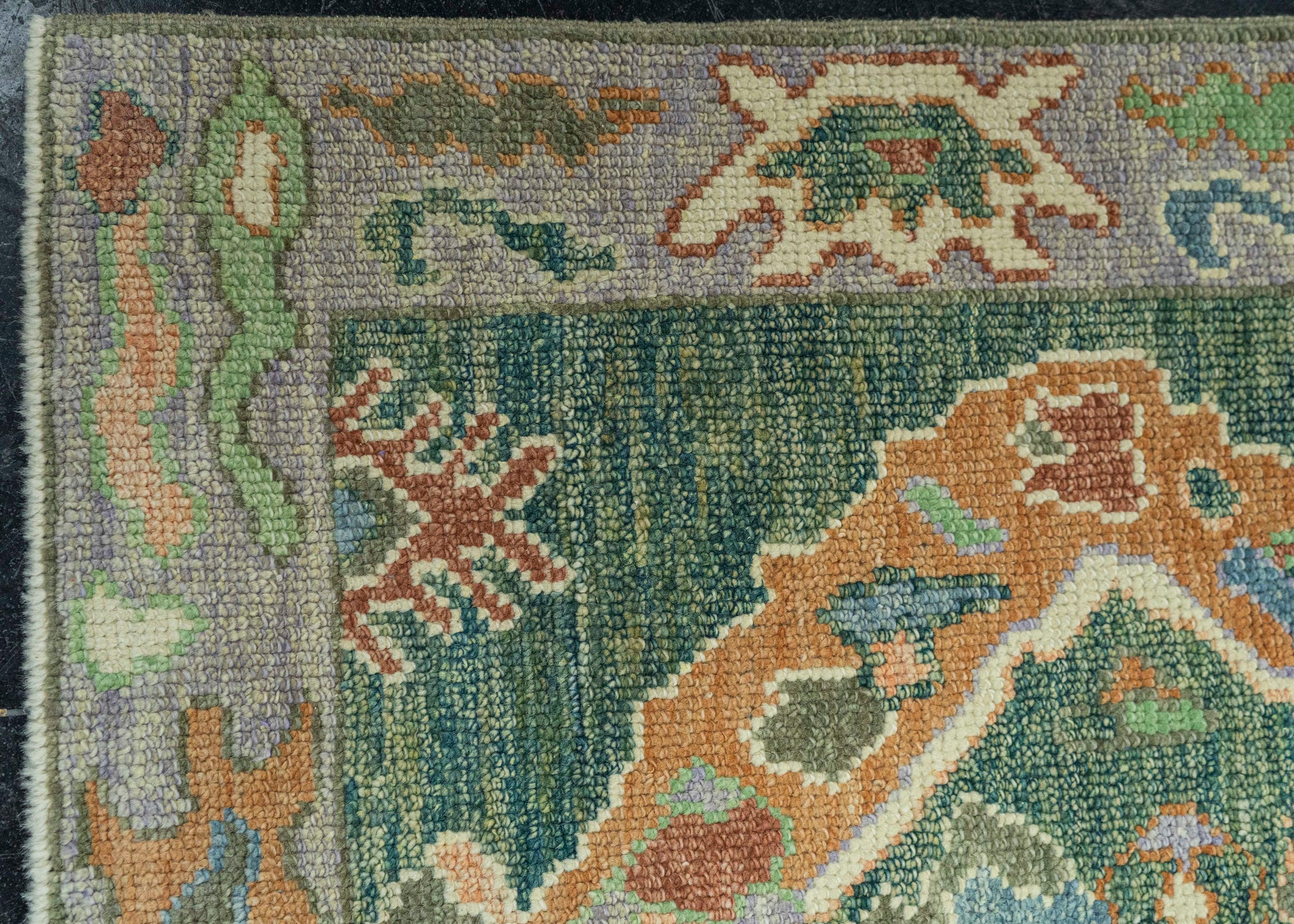 Turkish Oushak Rug 2'9" x 10' #19067