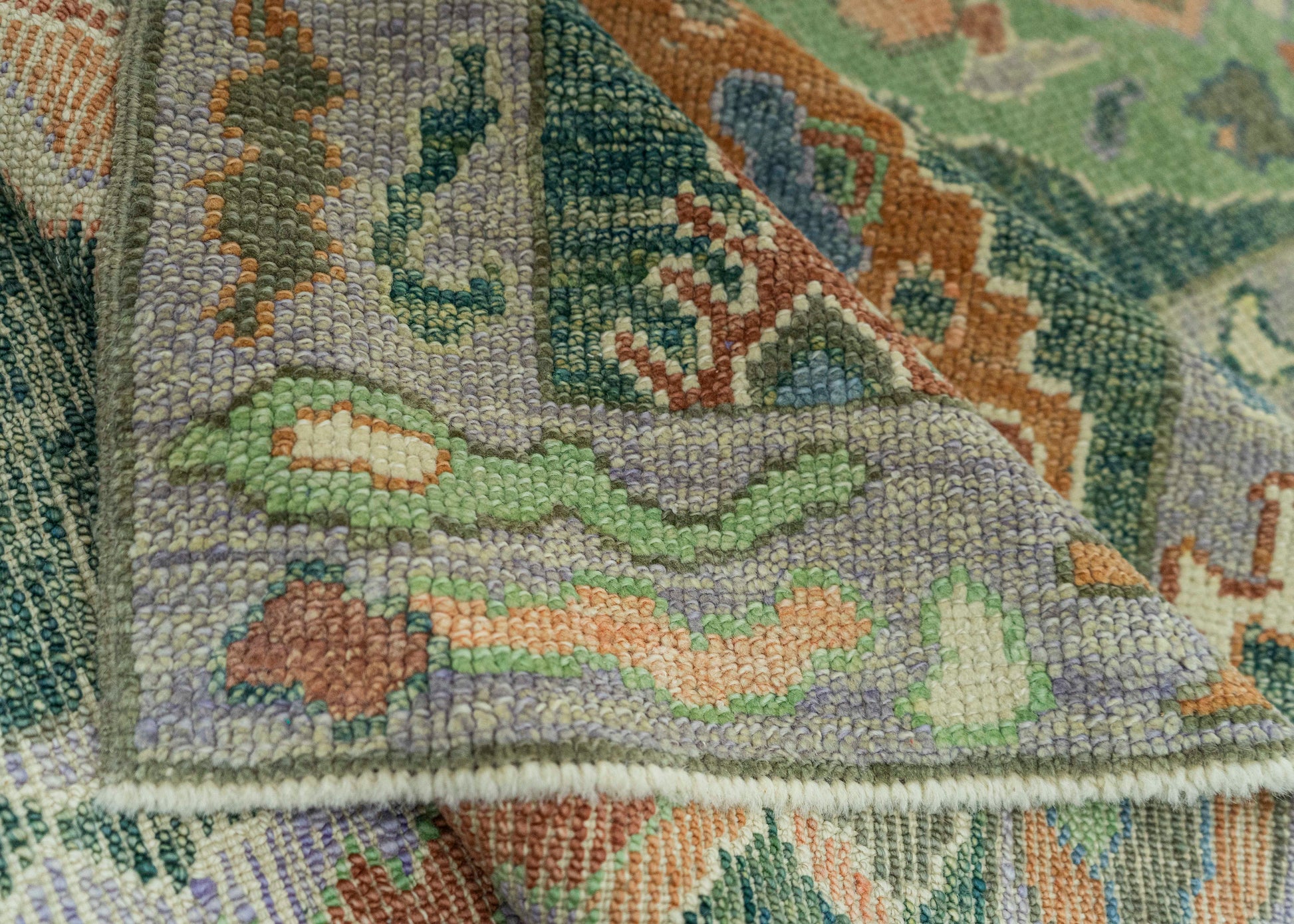 Turkish Oushak Rug 2'9" x 10' #19067