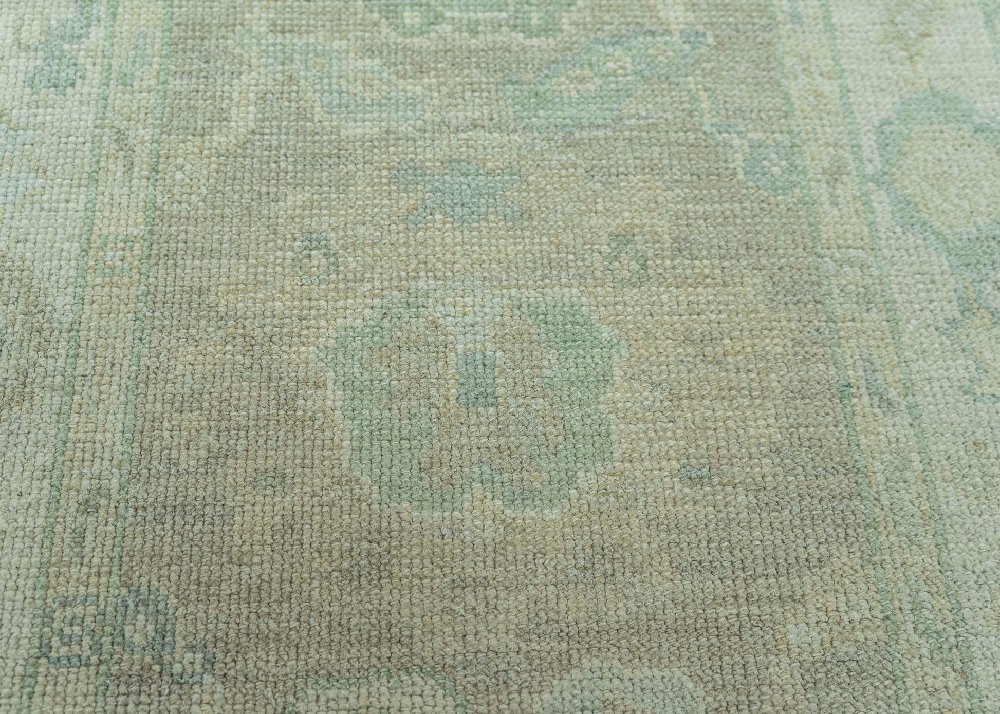 Turkish Oushak Rug 2'7" x 8'5" #19463