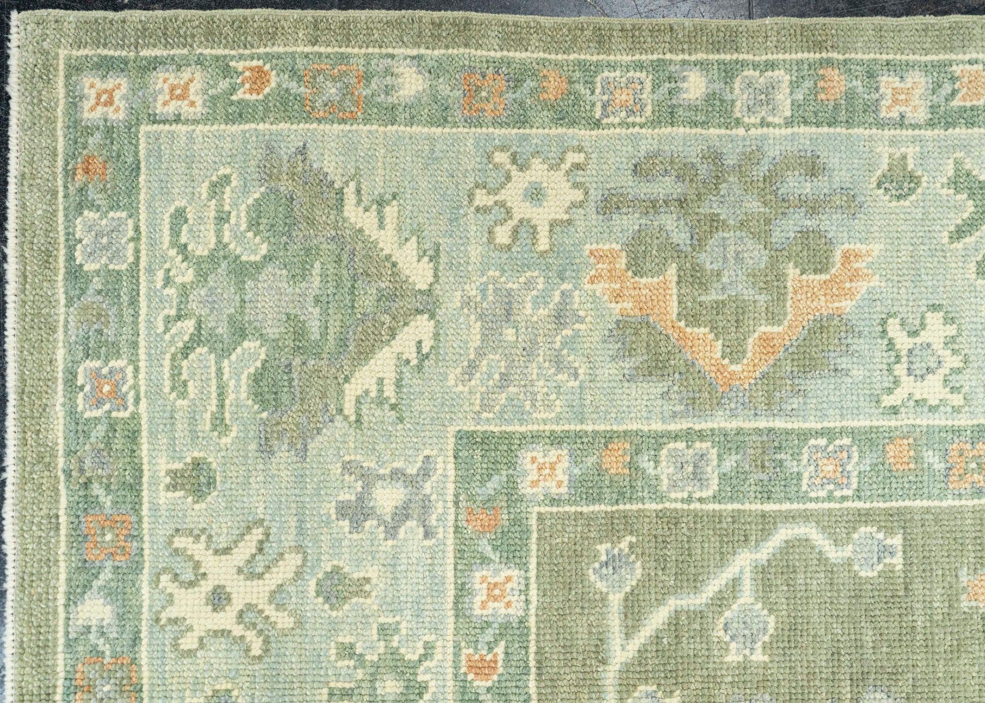 Turkish Oushak Rug 8'2" x 10'9" #22159