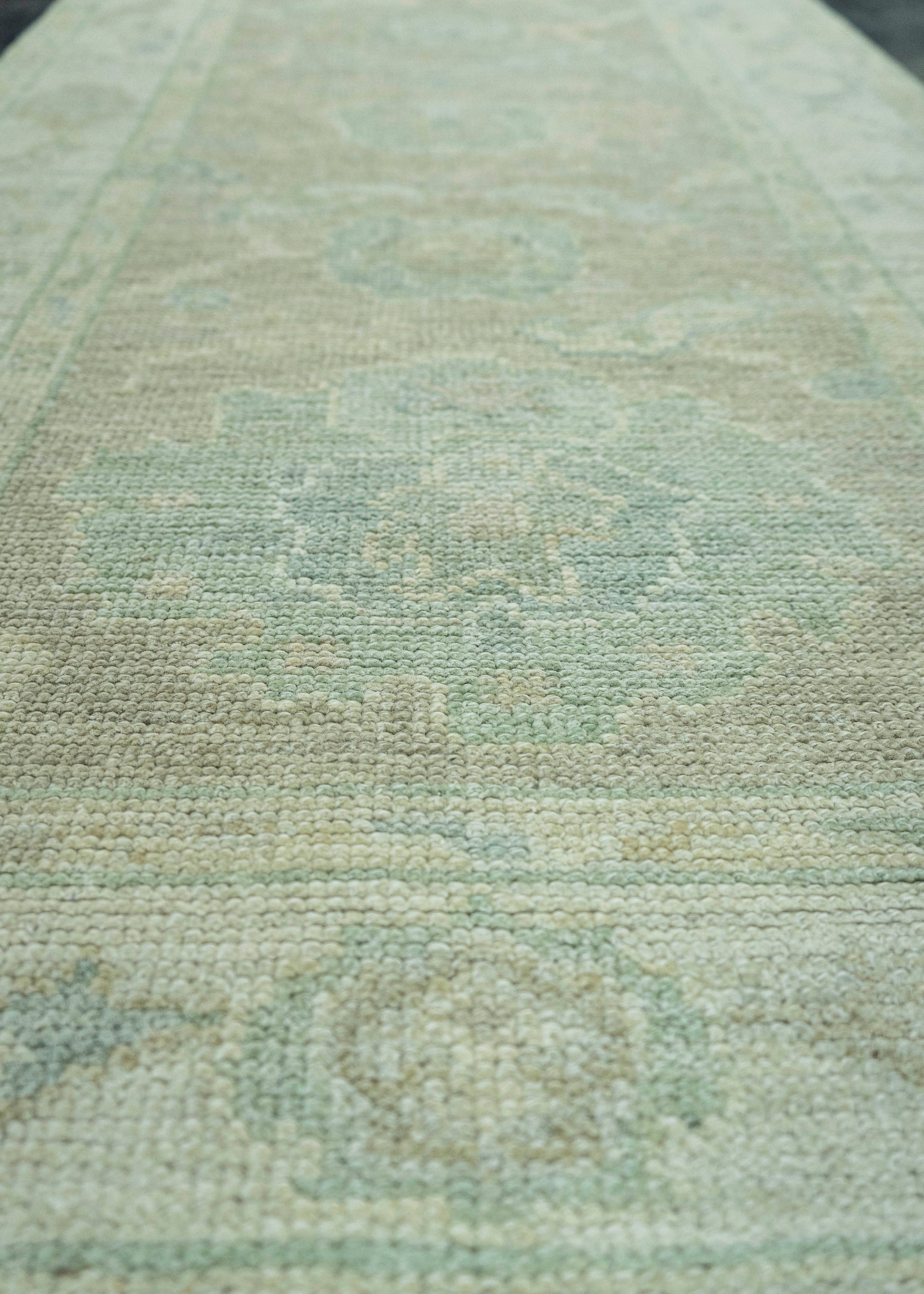 Turkish Oushak Rug 2'7" x 8'5" #19463