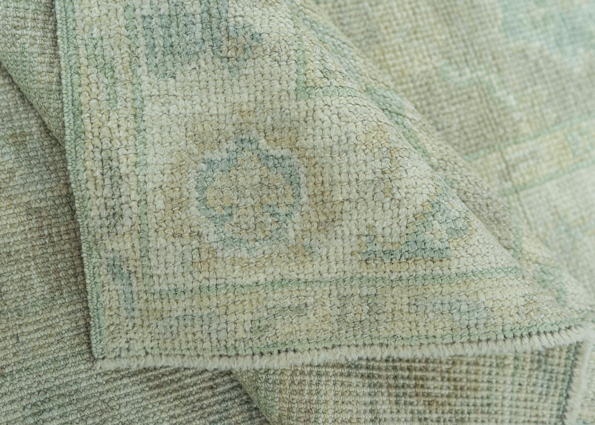 Turkish Oushak Rug 2'7" x 8'5" #19463