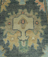 Turkish Oushak Rug 2'7" x 9'9" #19204