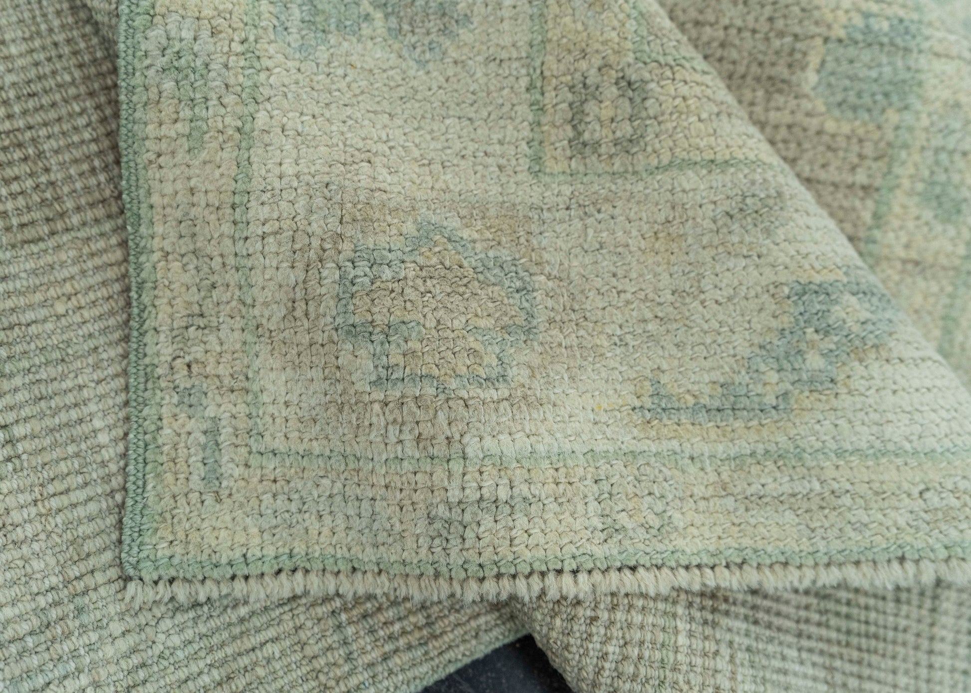 Turkish Oushak Rug 2'6" x 10' #19285