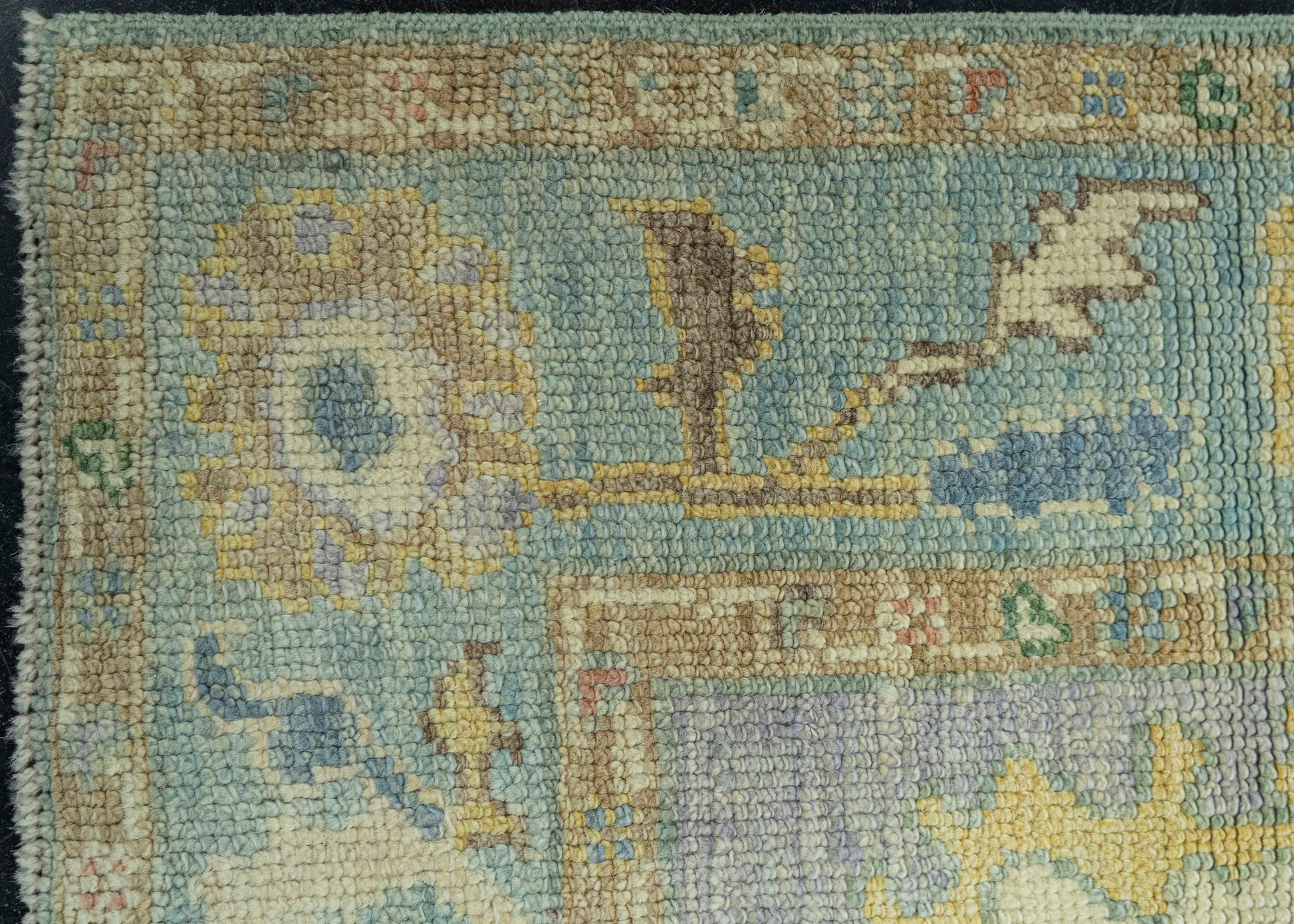 Turkish Oushak Rug 2'10" x 8'3" #19534