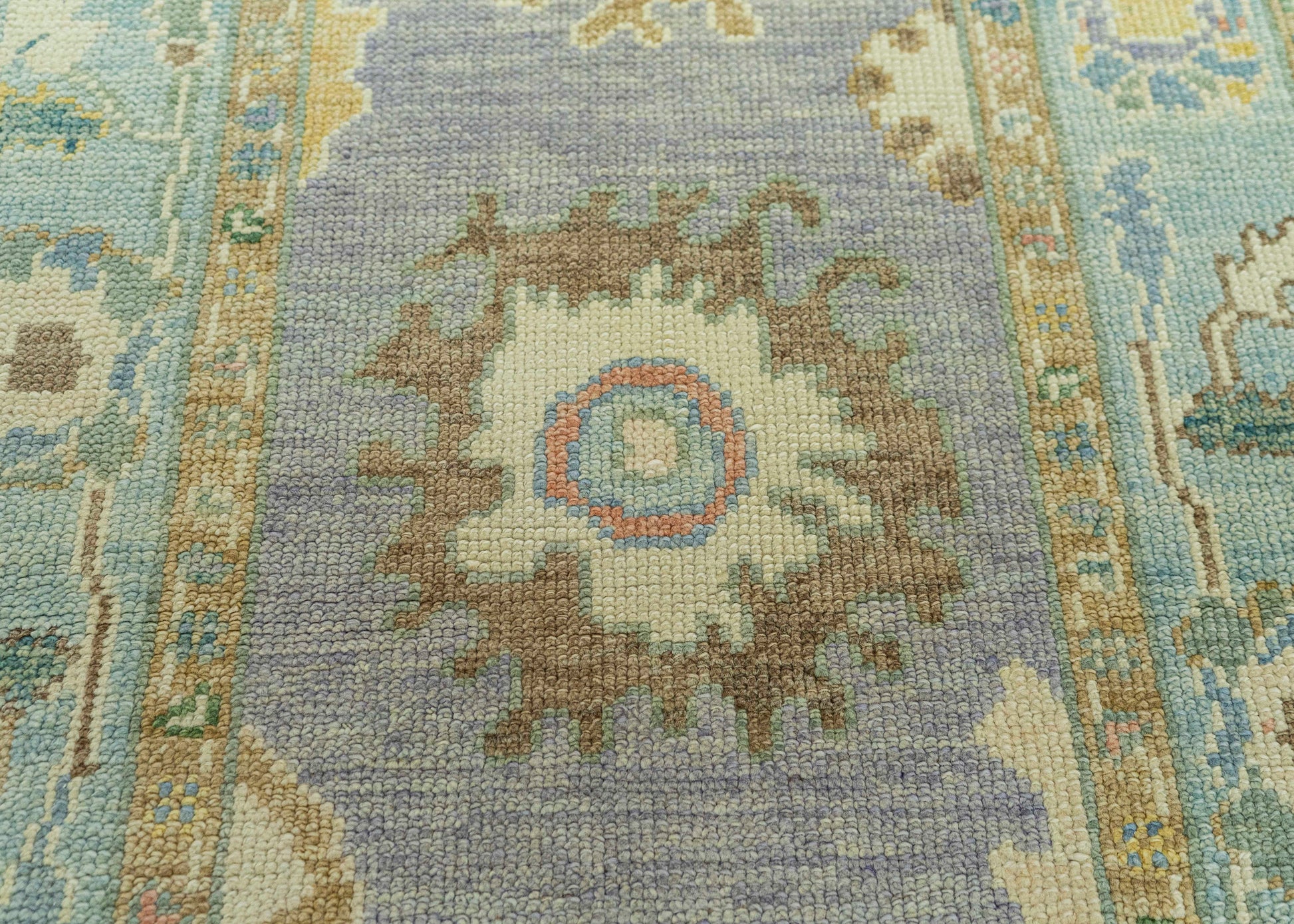 Turkish Oushak Rug 2'10" x 8'3" #19534