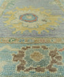 Turkish Oushak Rug 2'10" x 8'3" #19534
