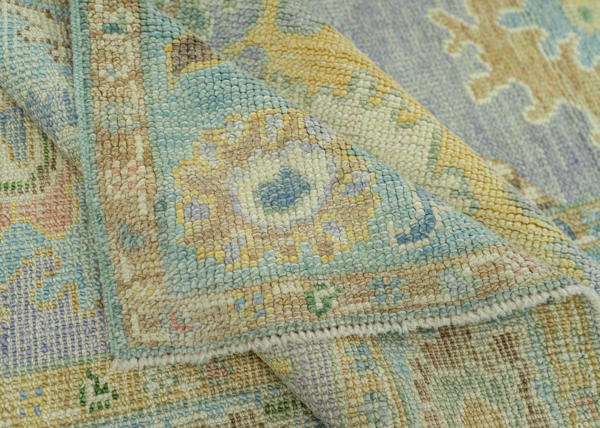 Turkish Oushak Rug 2'10" x 8'3" #19534