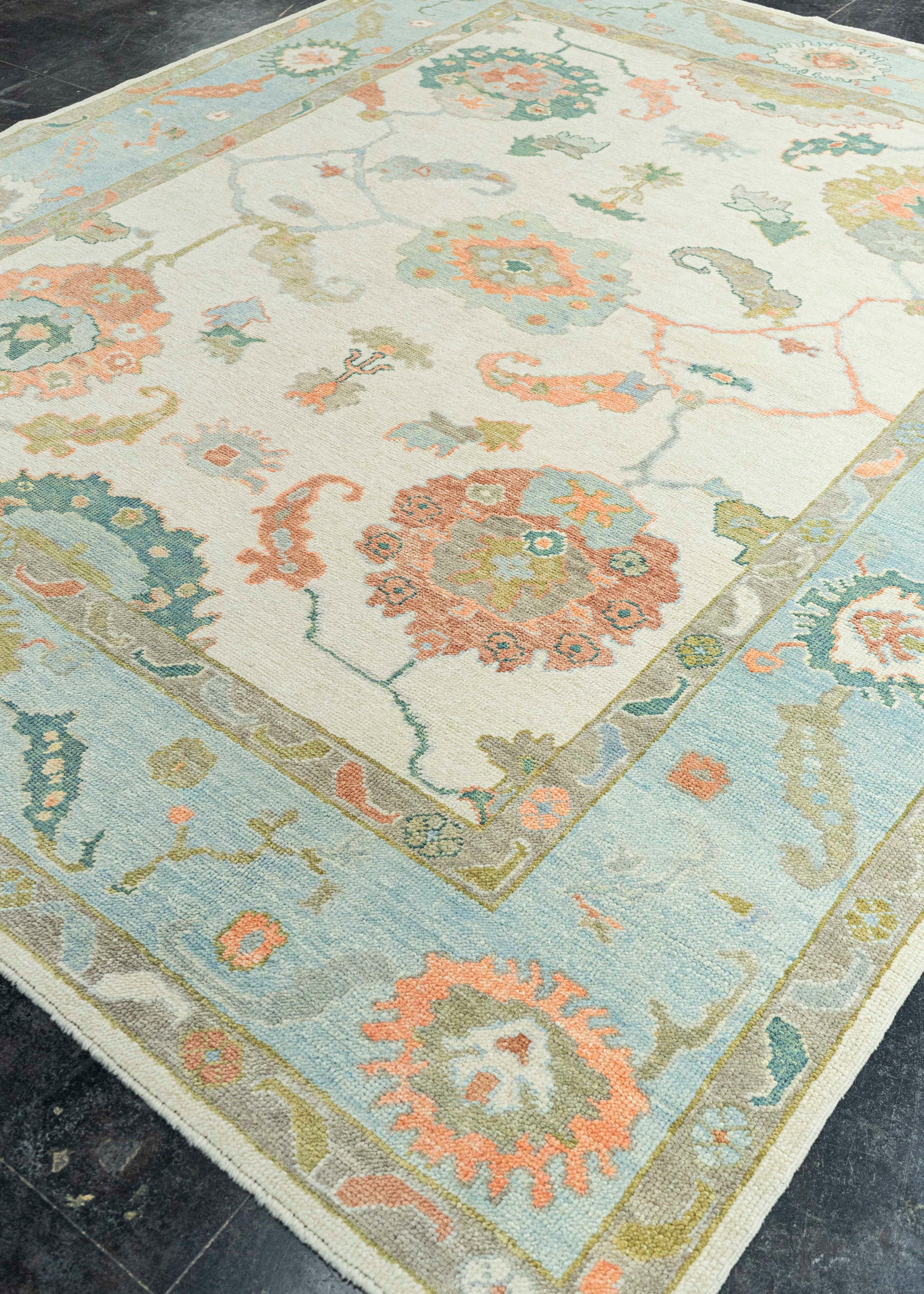 Turkish Oushak Rug 8'4" x 10'3" #22308