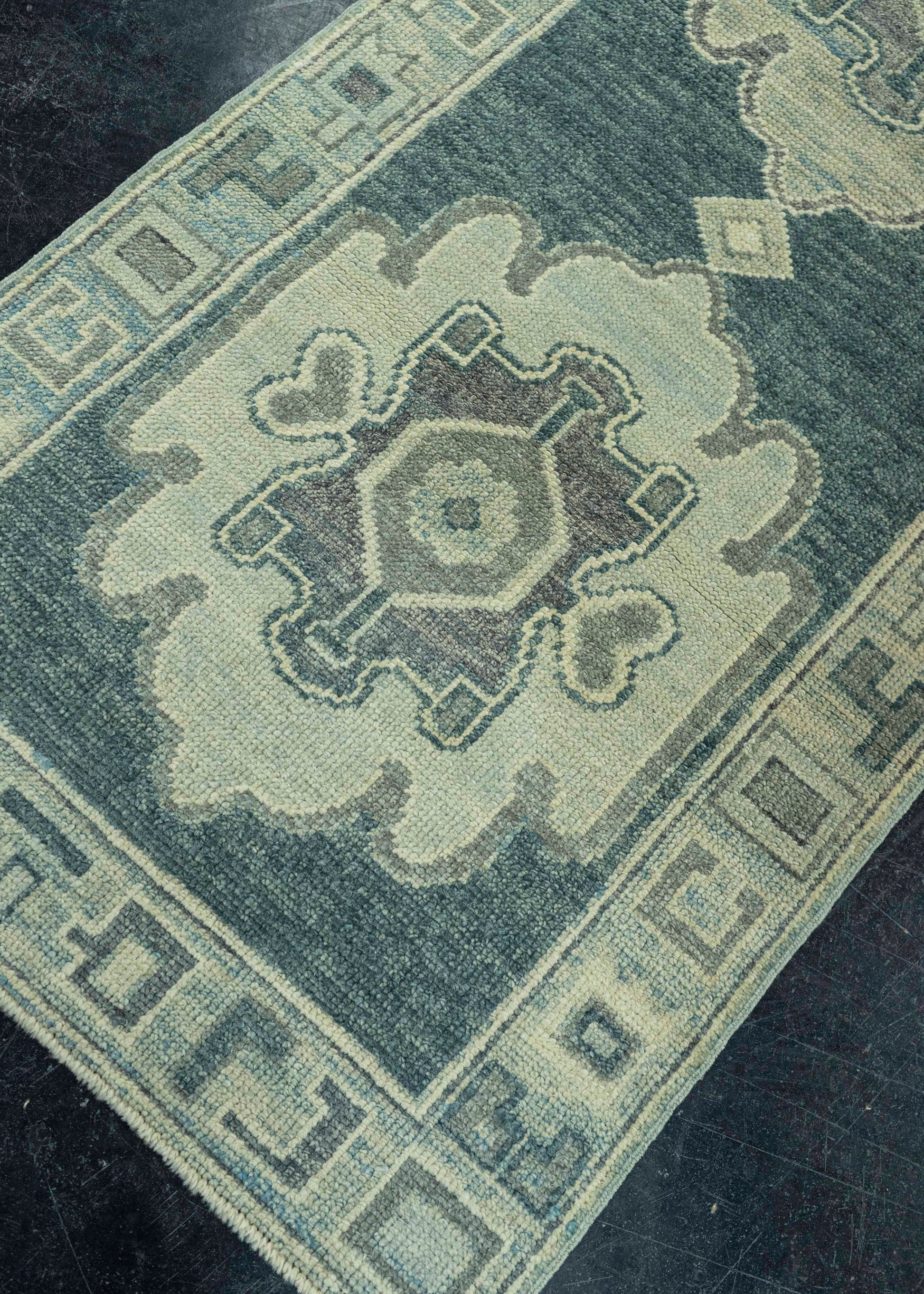 Turkish Oushak Rug 2'8" x 8'2" #19005
