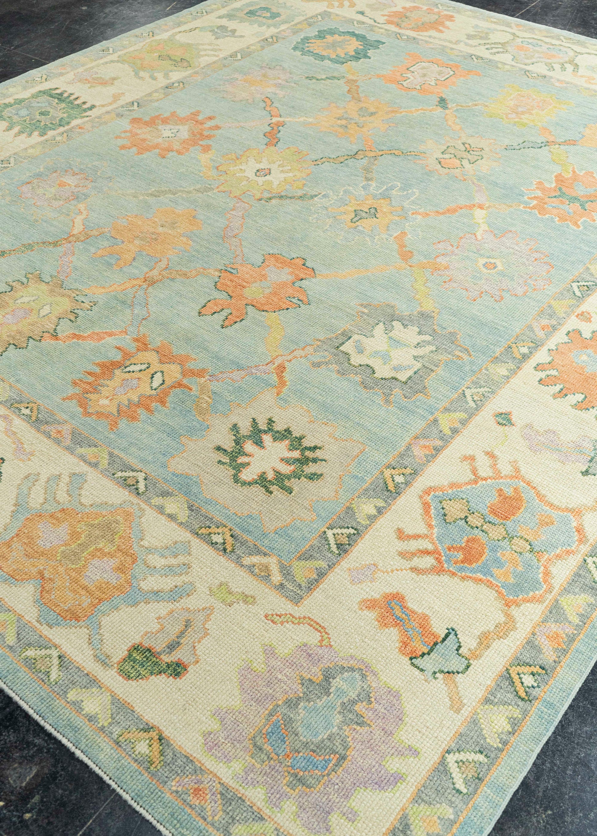 Turkish Oushak Rug 8'5" x 10' #22183